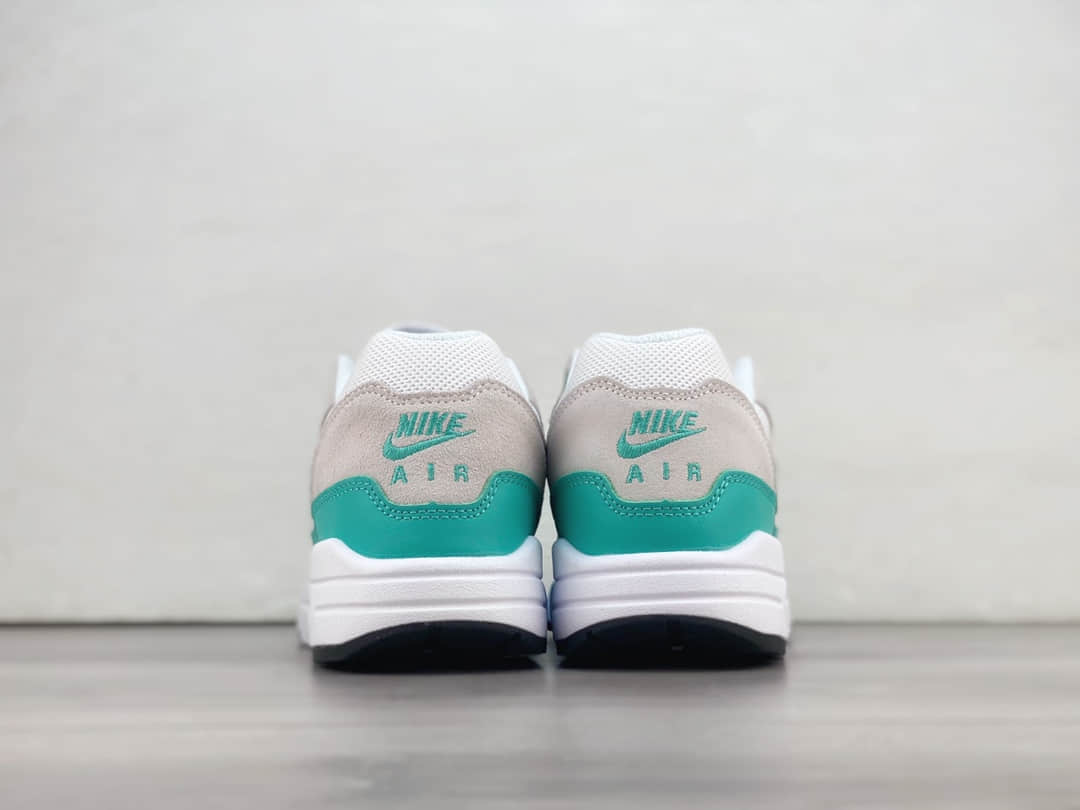 耐克Nike Air Max 1 PRM纯原版本Max 1白绿色半掌气垫跑鞋 莆田耐克工厂 货号:DZ4549-001