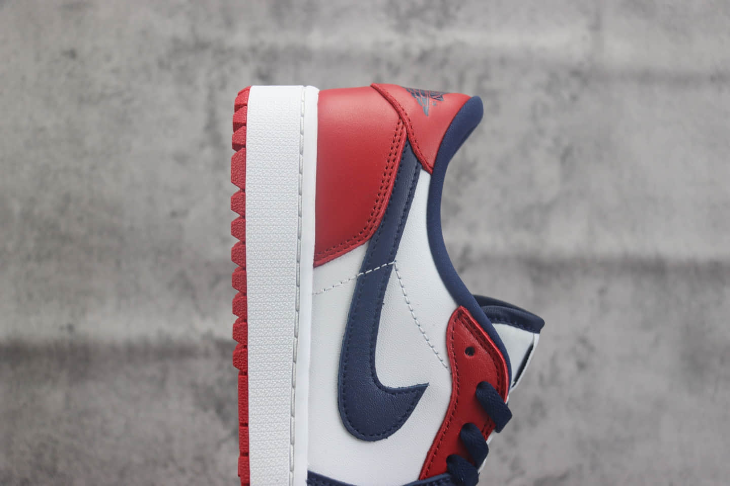 乔丹Air Jordan 1 Low Golf纯原版本高尔夫AJ1蓝白红低帮板鞋 莆田AJ工厂 货号:DD9315-113
