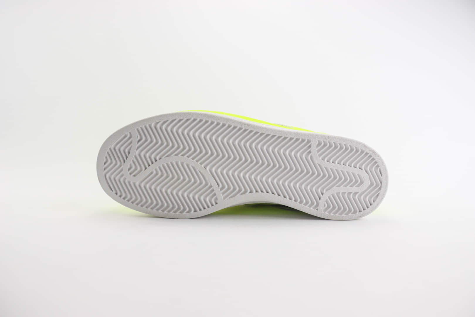 阿迪达斯Moncler x adidas originals Campus纯原版本蒙口联名荧光绿厚底增高板鞋 莆田阿迪达斯货源 货号：IG7865