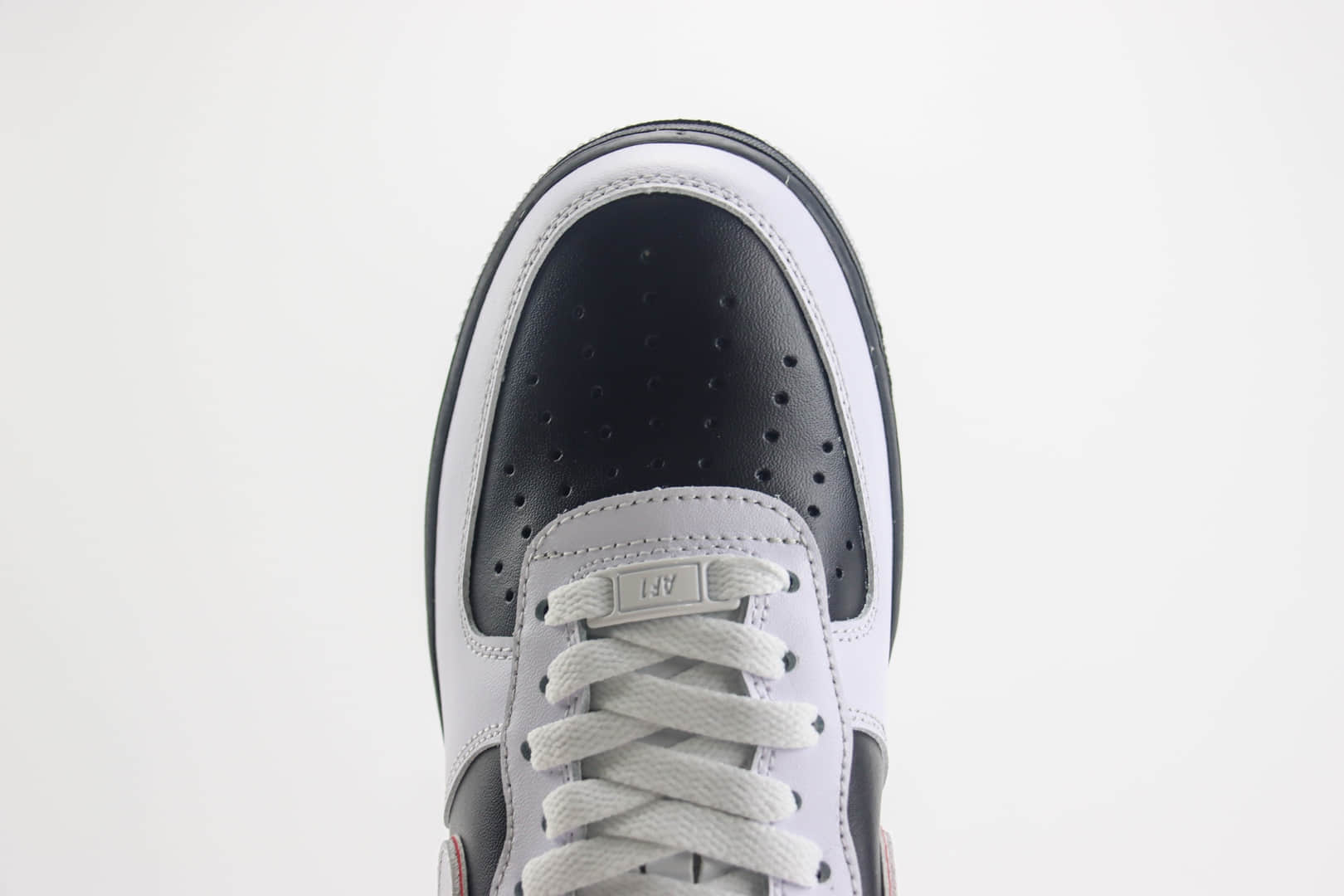 耐克Nike Air Force 1 Low纯原版本空军一号AF1黑白黄低帮板鞋 莆田耐克工厂 货号:KN2696-024