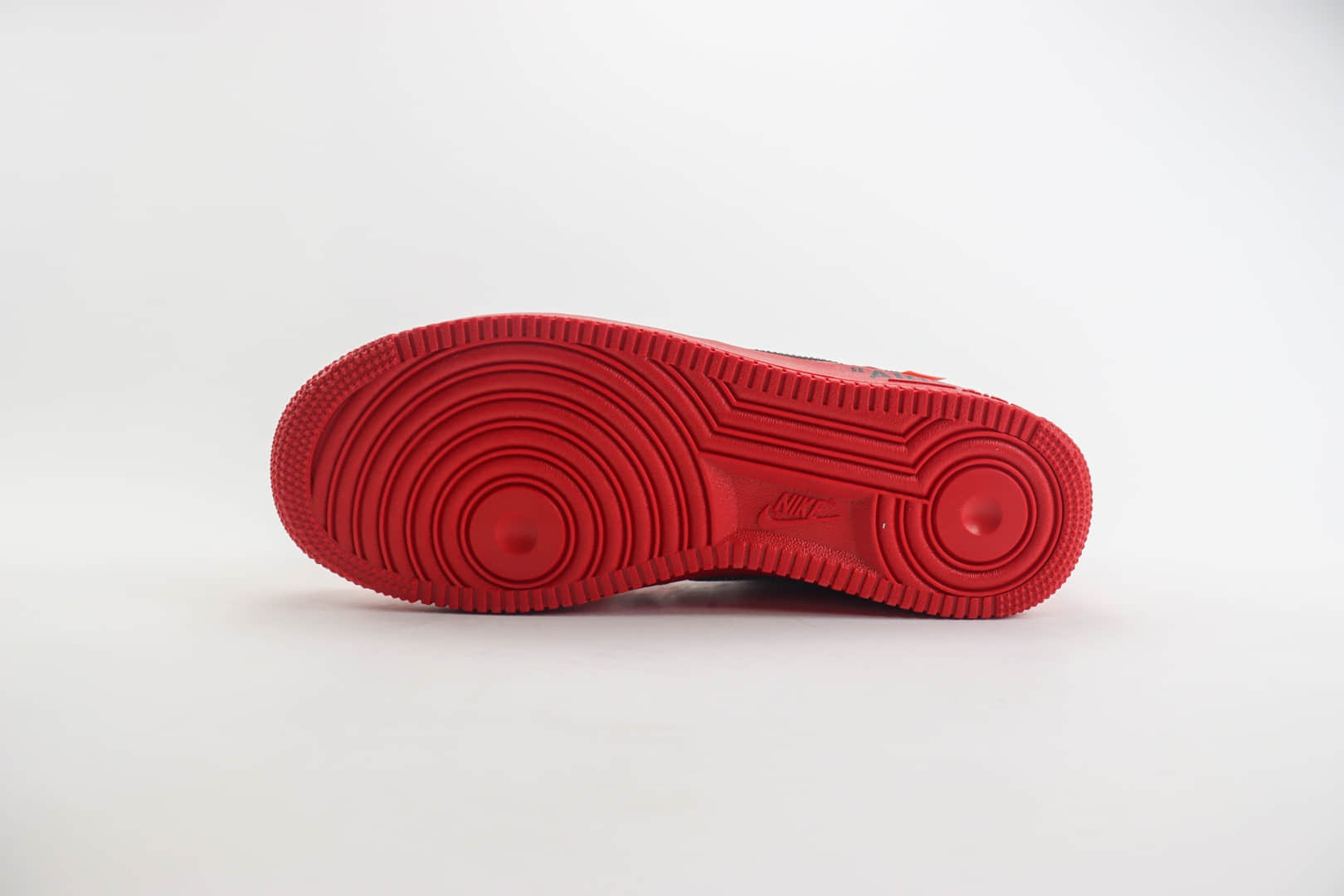 耐克Off White x Nike Air Force 1‘07 Low纯原版本OW联名空军一号AF1大红色解构板鞋 莆田耐克工厂 货号:AO4297-600