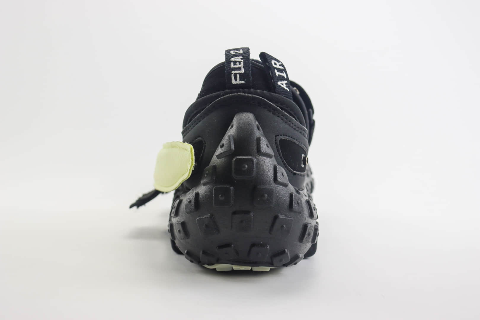 耐克Cactus Plant Flea Market x Nike Air Flea 2纯原版本CPFM联名黑黄厚底大勾轮胎鞋 莆田复刻鞋货源 货号:DV7164-001