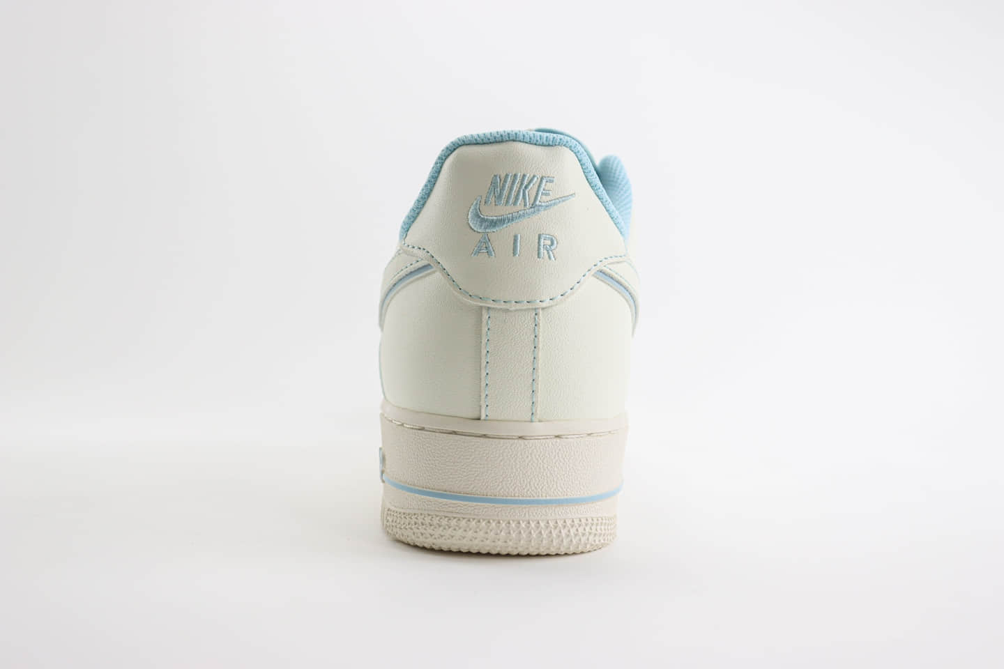 耐克Nike Air Force 1 Low纯原版本空军一号AF1冰蓝缝线满天星低帮板鞋 莆田耐克货源 货号:TB5636-122