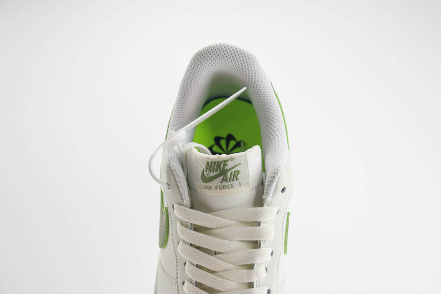 耐克Nike Air Force 1 Low纯原版本空军一号AF1白绿色低帮板鞋 莆田耐克代理 货号:DV3808-106