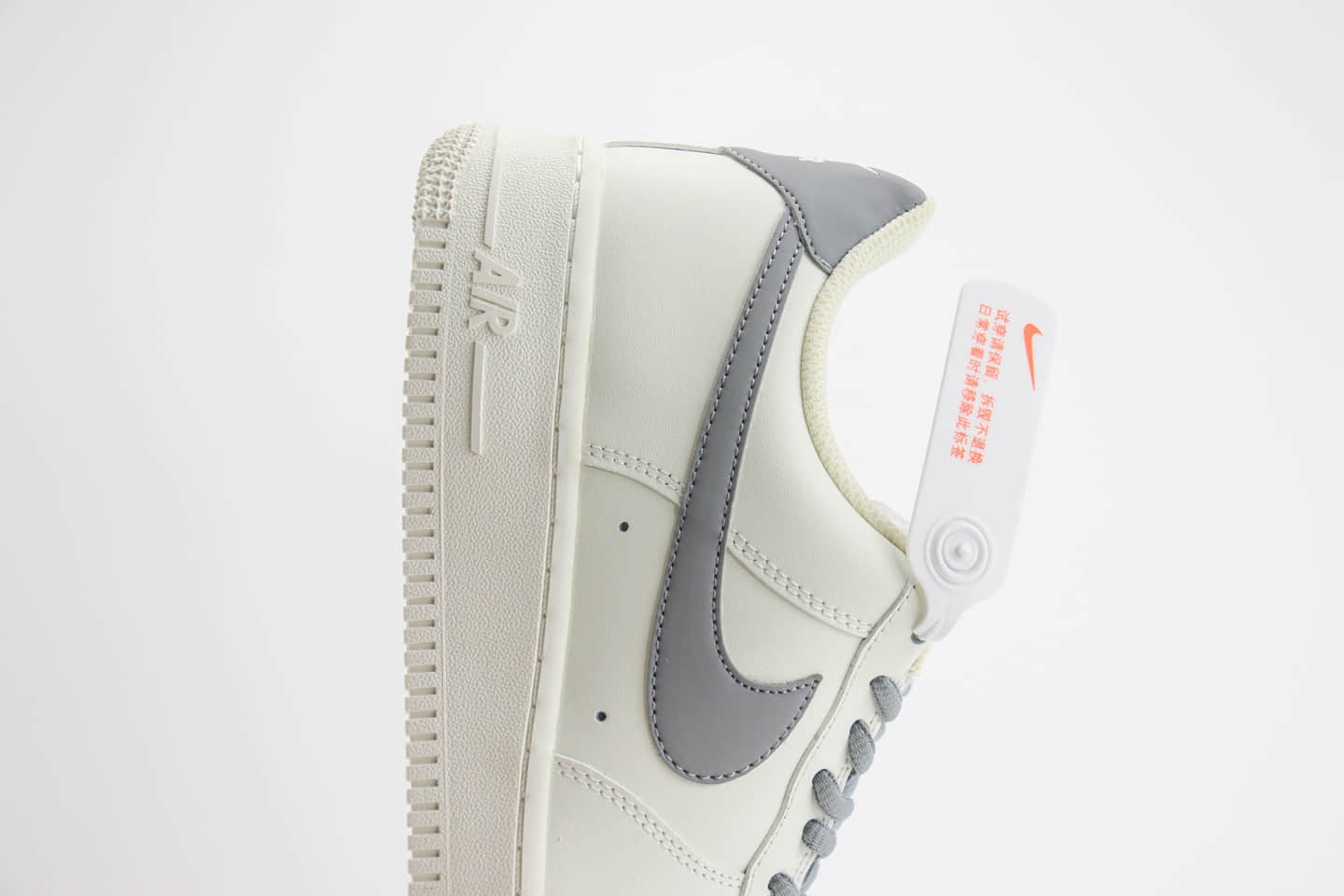 耐克Nike Air Force 1 Low纯原版本空军一号AF1白灰色低帮板鞋 莆田复刻鞋货源 货号:CQ5059-222