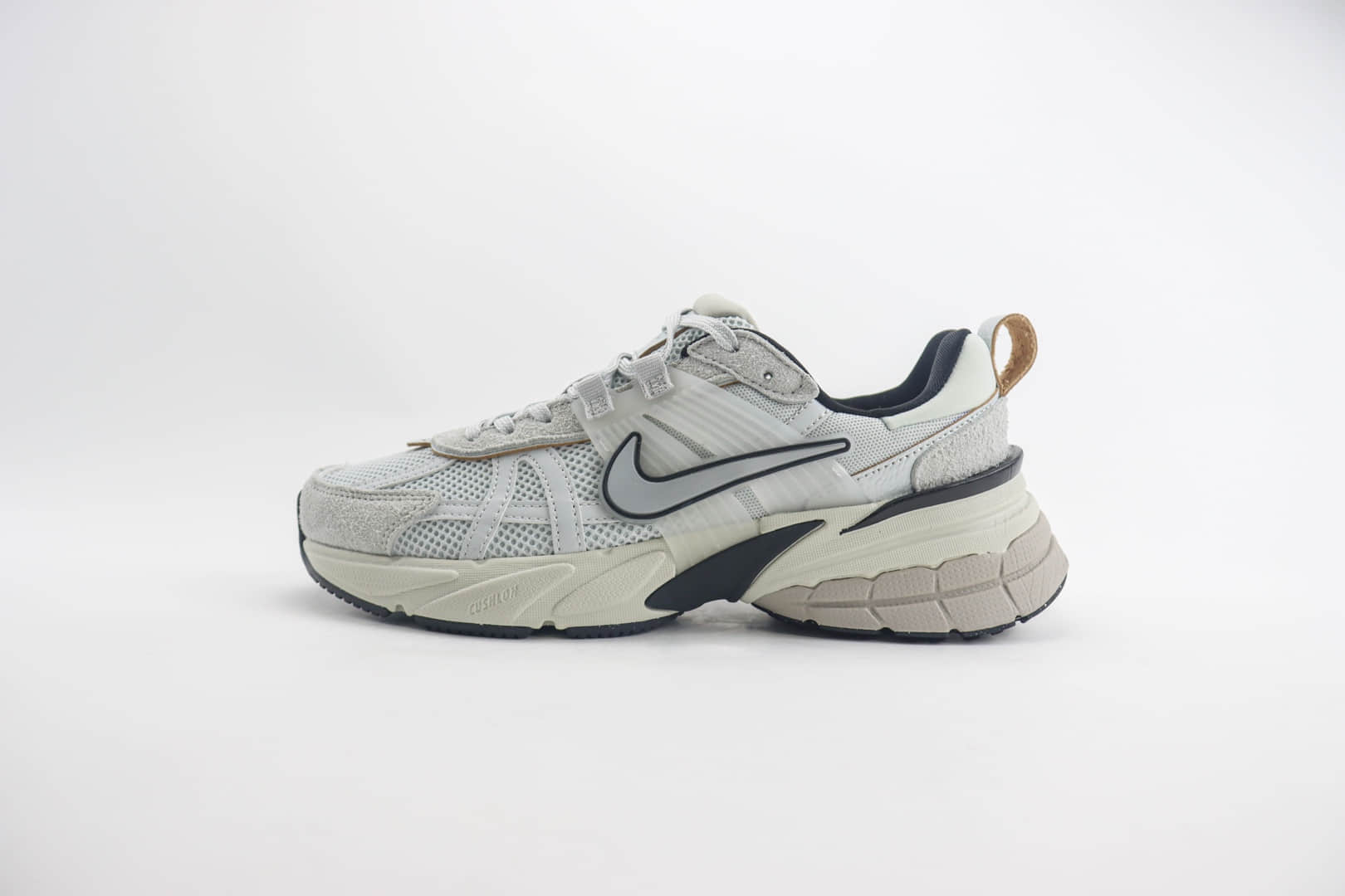 耐克Nike V2K Runtekk纯原版本V2K灰黑色复古跑鞋 莆田复刻鞋货源 货号:FN6703-002