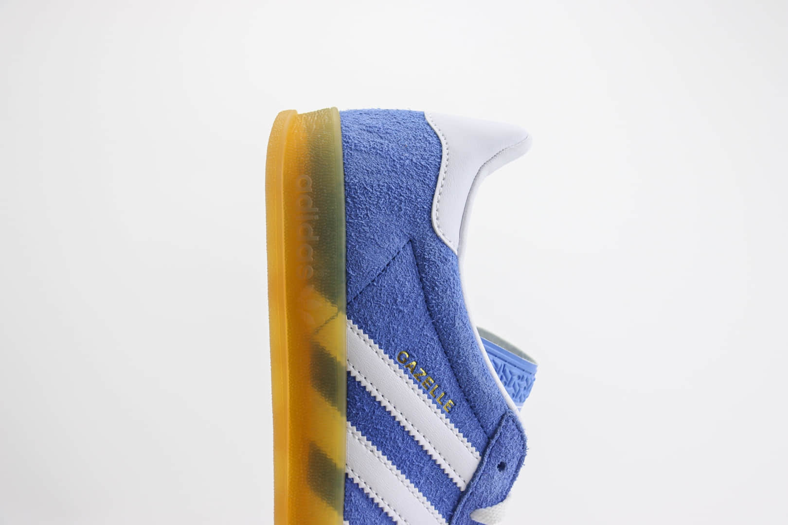 阿迪达斯adidas Original Gazelle Indoor Trainers纯原版本三叶草海蓝色德训鞋 莆田阿迪达斯货源 货号：HQ8717