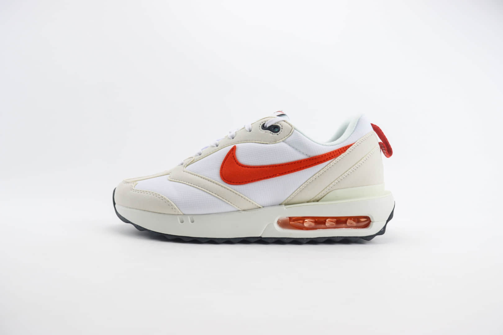 耐克Nike Air Max Dawn纯原版本黎明系列白灰红气垫慢跑鞋 莆田耐克货源 货号:DZ4441-100