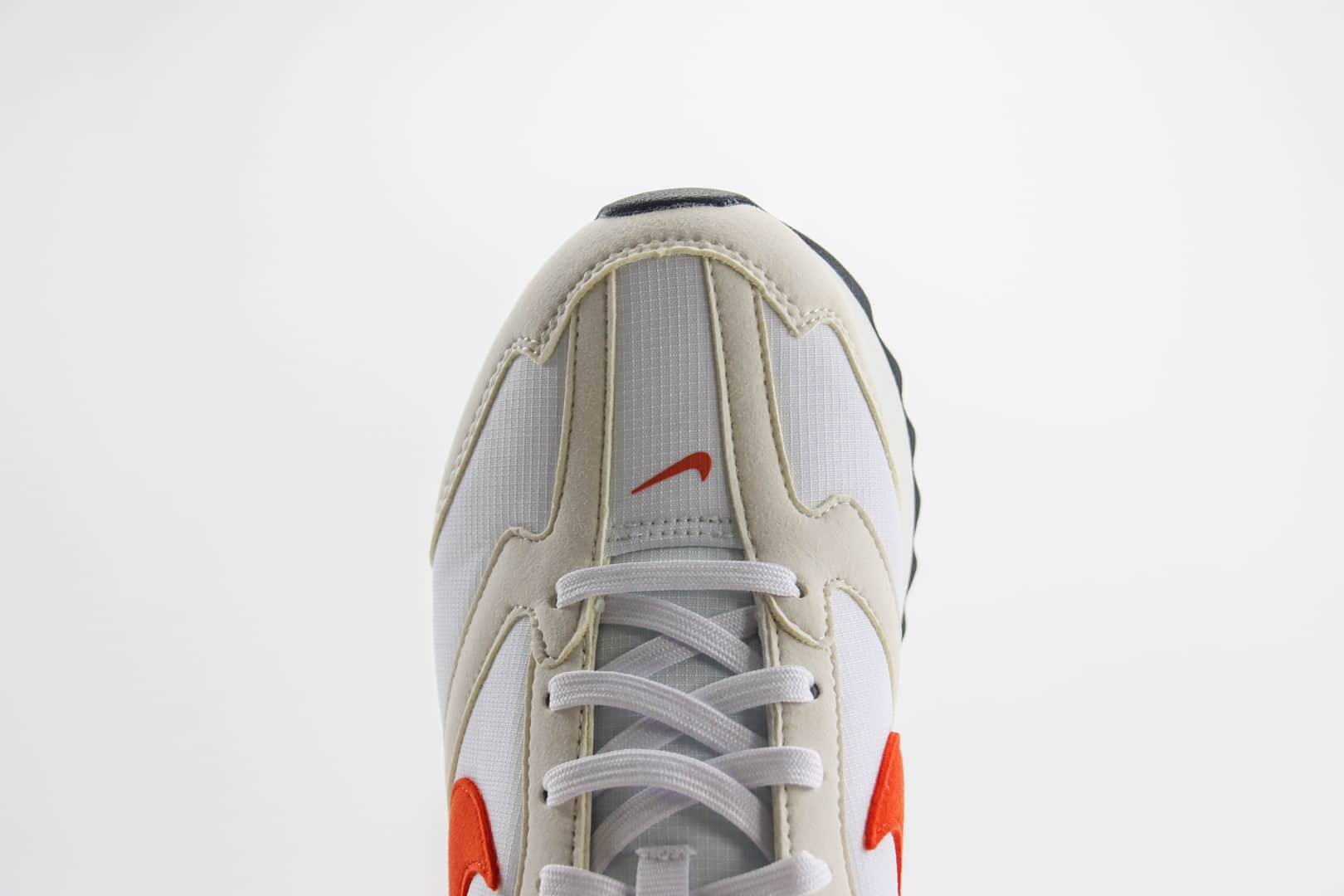 耐克Nike Air Max Dawn纯原版本黎明系列白灰红气垫慢跑鞋 莆田耐克货源 货号:DZ4441-100