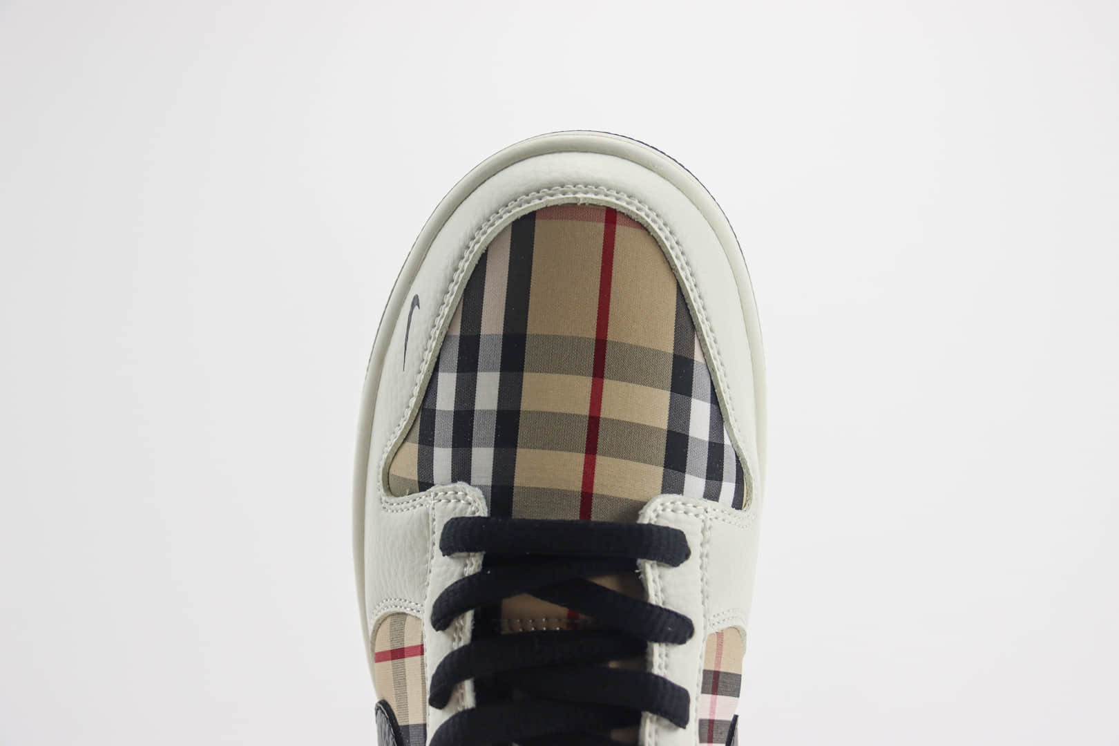 耐克Supreme x Nike Dunk Low纯原版本低帮Dunk联名Supreme条纹格子板鞋 莆田耐克货源 货号:SP1098-051