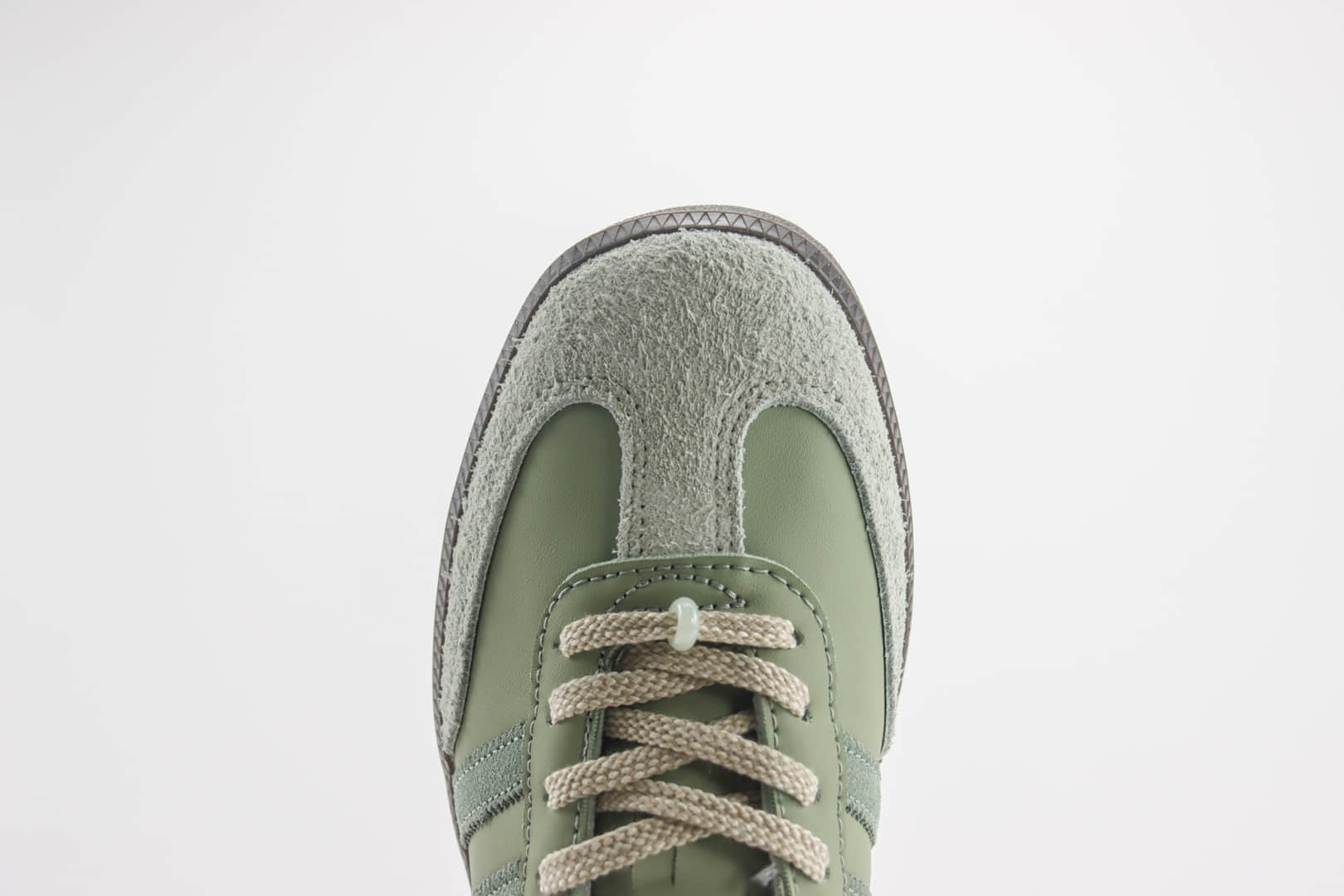 阿迪达斯adadis Originals Samba纯原版本桑巴抹茶绿复古板鞋 莆田阿迪达斯工厂 货号：IE0967