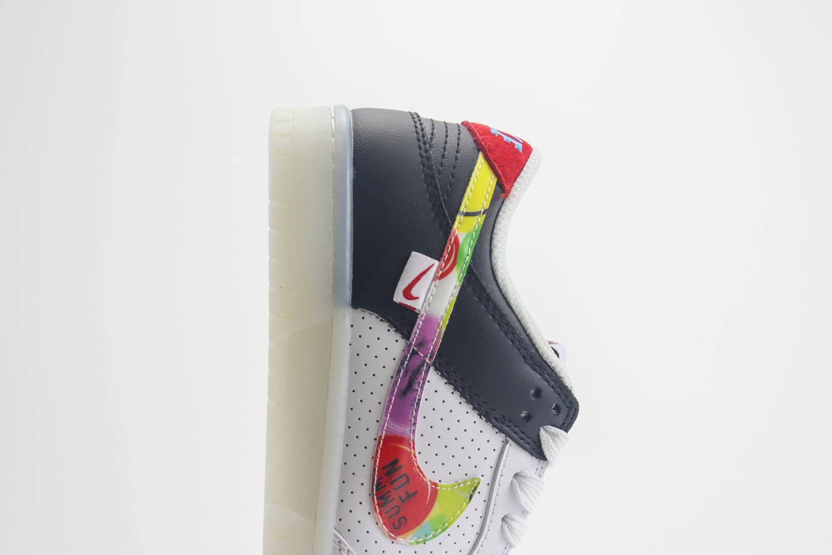 耐克Nike SB Dunk Low纯原版本低帮SB Dunk白黑彩色勾板鞋 莆田耐克代理 货号:JH8039-935