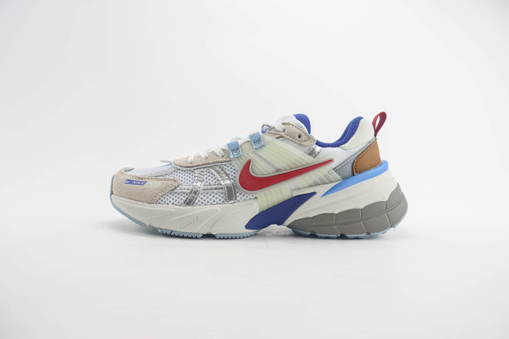 耐克Nike V2K Runtekk Run纯原版本V2K白红蓝复古跑鞋 莆田耐克批发 货号:HF5724-061