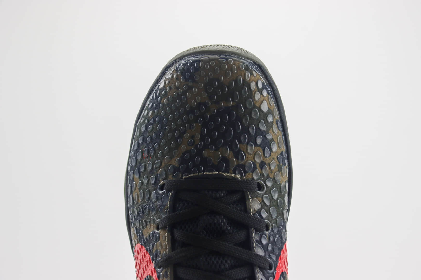 耐克Nike Zoom Kobe 6 Protro纯原版本科比6代黑红迷彩实战篮球鞋 莆田耐克工厂 货号：FQ3546-001