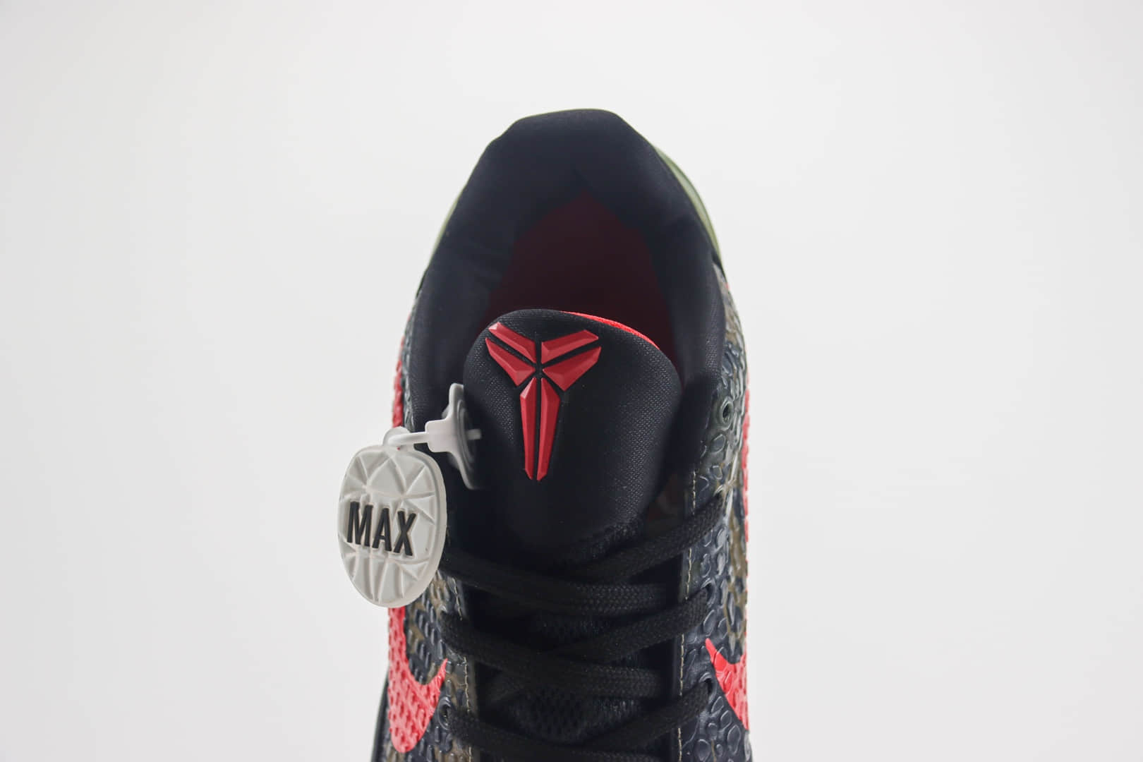 耐克Nike Zoom Kobe 6 Protro纯原版本科比6代黑红迷彩实战篮球鞋 莆田耐克工厂 货号：FQ3546-001
