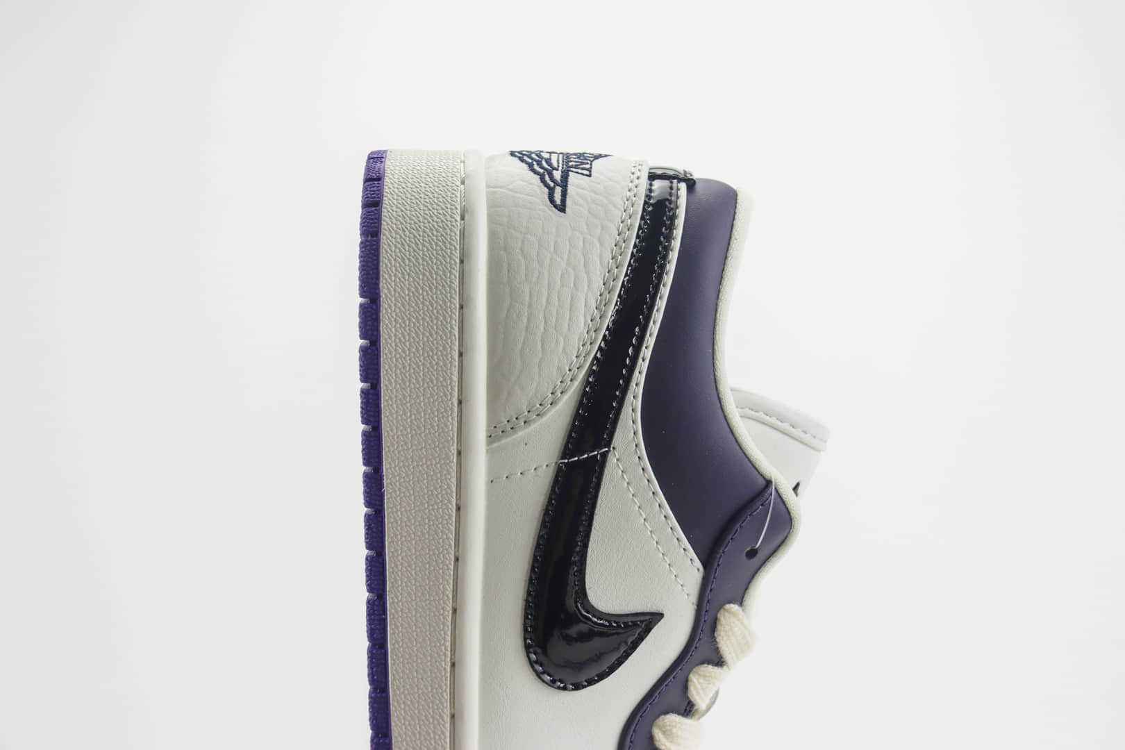乔丹Air Jordan 1 Low纯原版本低帮AJ1白紫渐变板鞋 莆田AJ货源 货号:HF5759-101
