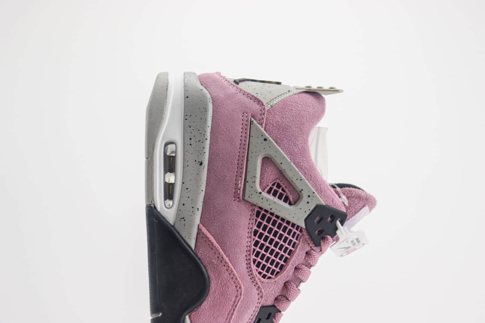 乔丹Air Jordan 4 “Orchid”纯原版本AJ4麂皮粉篮球鞋 莆田AJ货源 货号:AQ9129-501