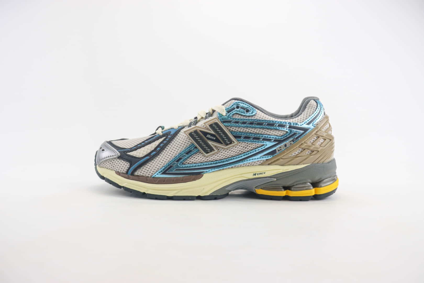 新百伦New Balance 1906纯原版本NB1906米灰蓝复古老爹鞋 莆田新百伦货源 货号:M1906RRC