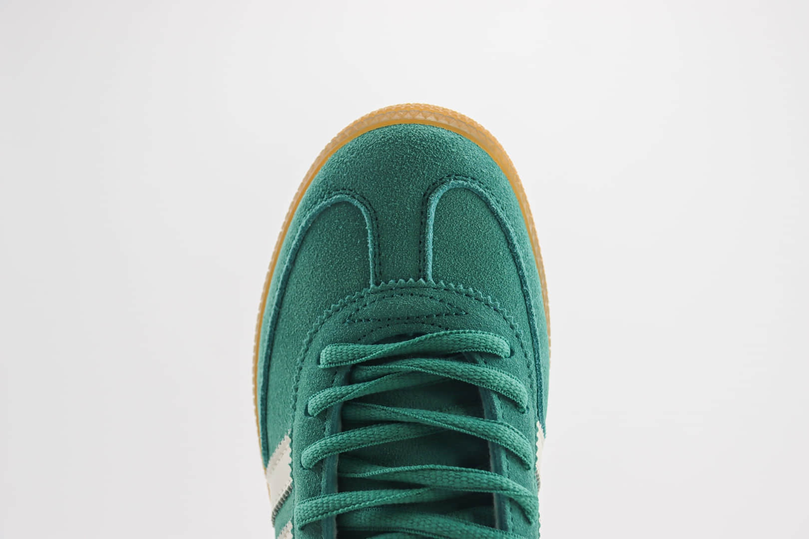 阿迪达斯adidas Handball Spezial纯原版本湖绿色复古板鞋 莆田阿迪达斯工厂 货号:IH2148