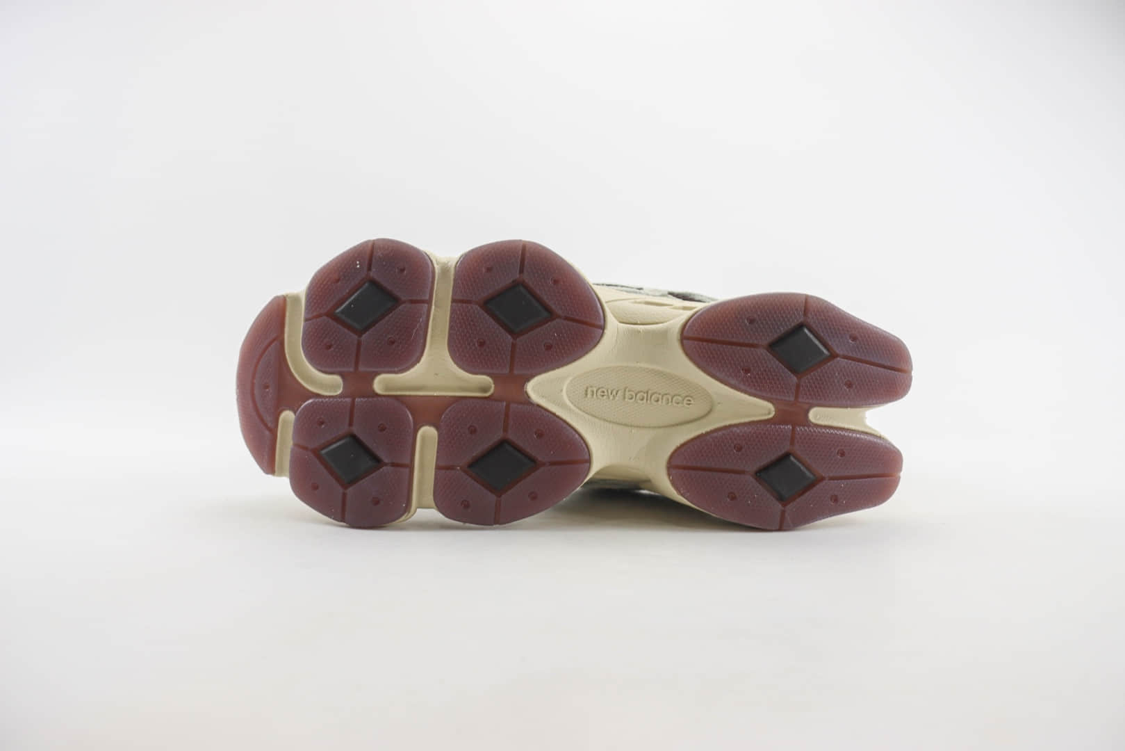 新百伦New Balance 9060纯原版本NB9060灰棕色复古老爹鞋 莆田新百伦代理 货号:U9060SYD