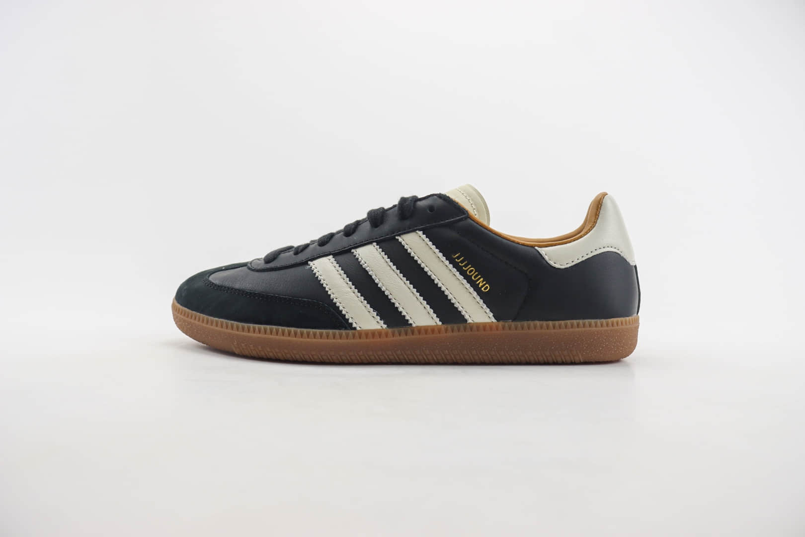 阿迪达斯adidas originals Samba OG纯原版本桑巴黑白生胶板鞋 莆田阿迪达斯货源 货号:ID8708
