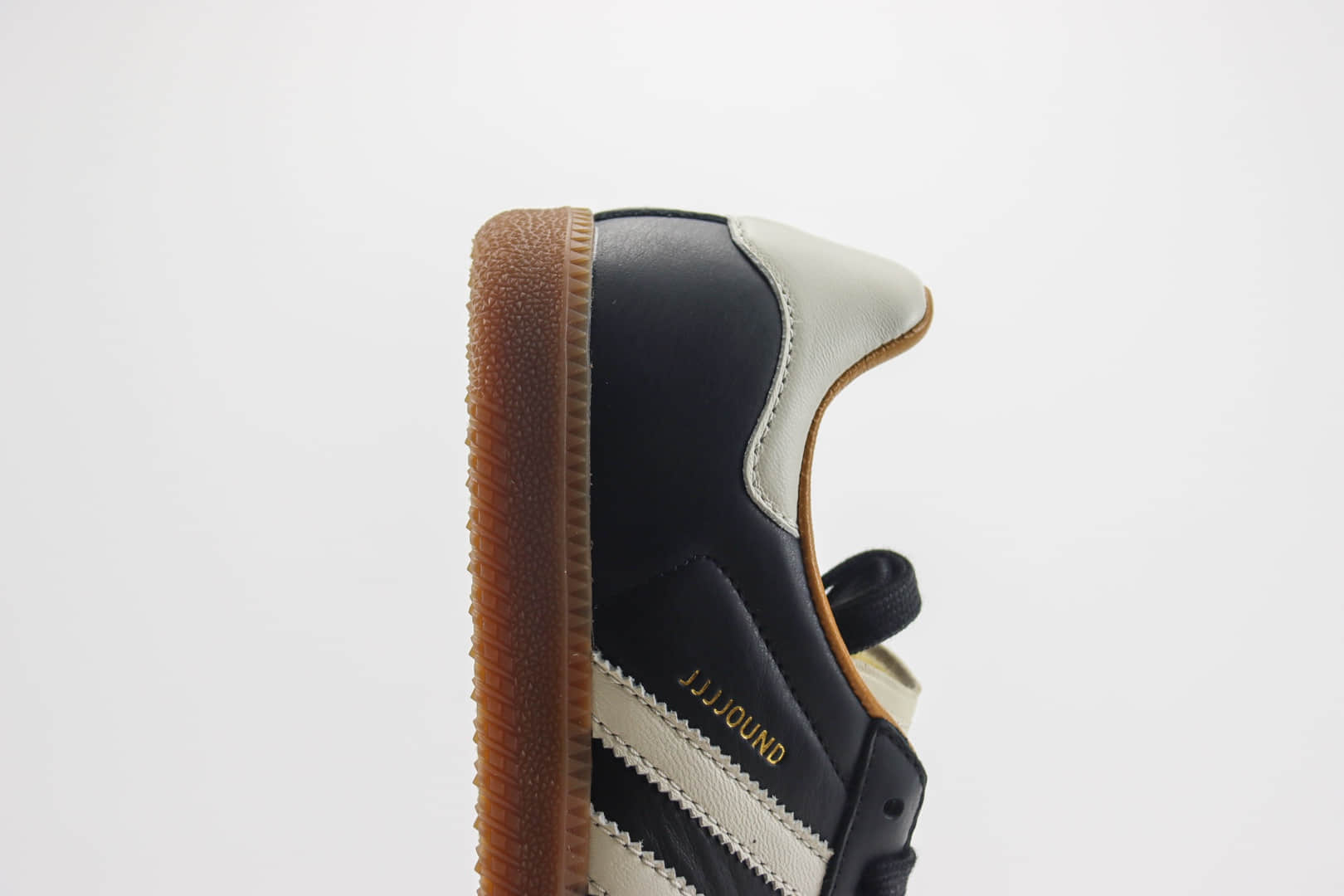 阿迪达斯adidas originals Samba OG纯原版本桑巴黑白生胶板鞋 莆田阿迪达斯货源 货号:ID8708