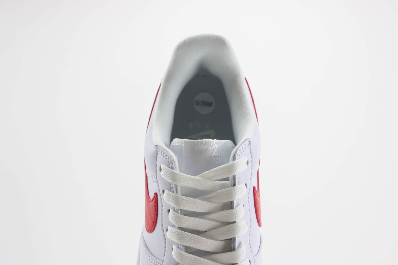 耐克Supreme x Nike Air Force 1纯原版本空军一号Supreme联名白红AF1低帮休闲板鞋 莆田天花板AF1 货号：CU9225-101