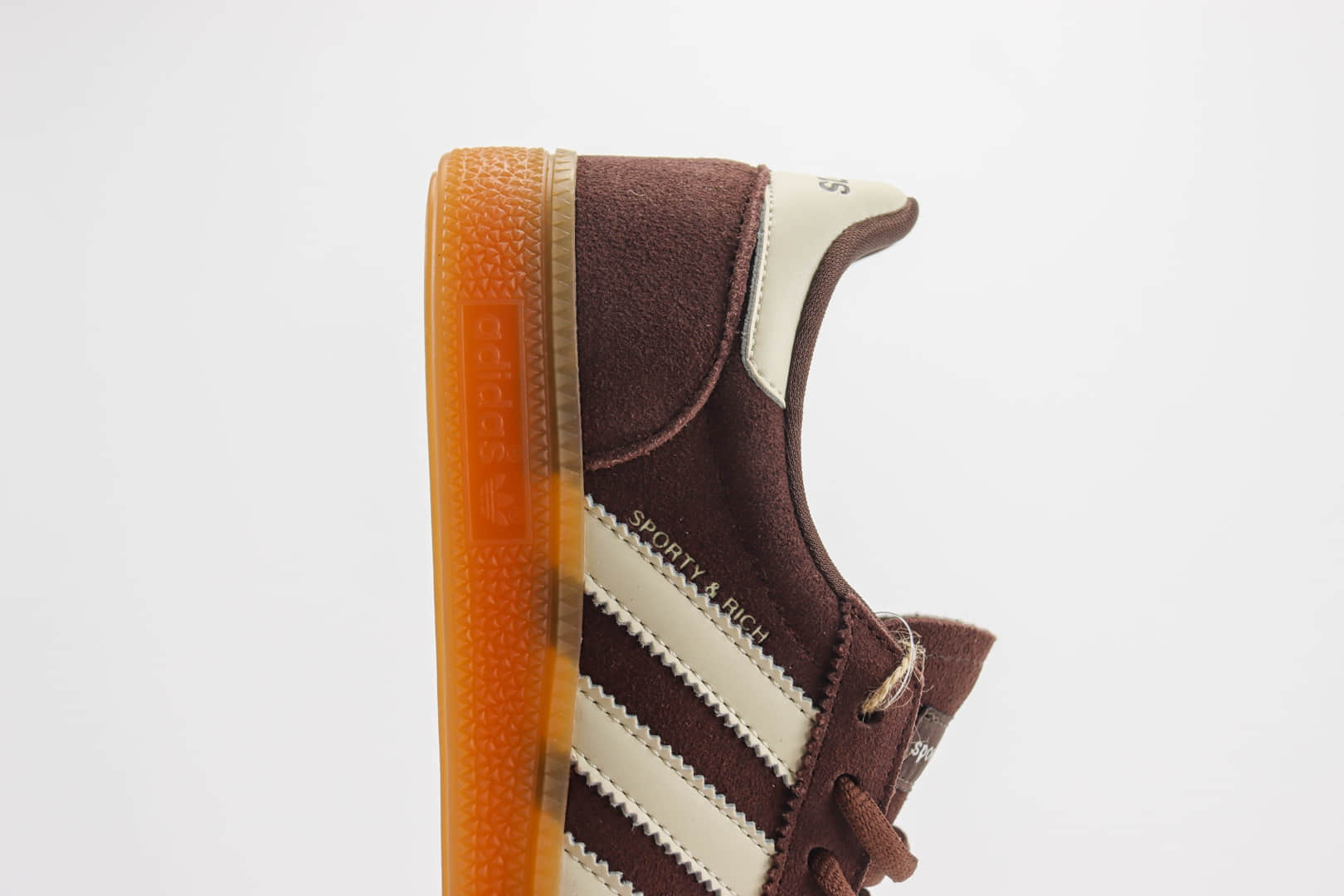 阿迪达斯adidas Handball Spezial纯原版本棕红色复古板鞋 莆田阿迪达斯货源 货号:IH2612