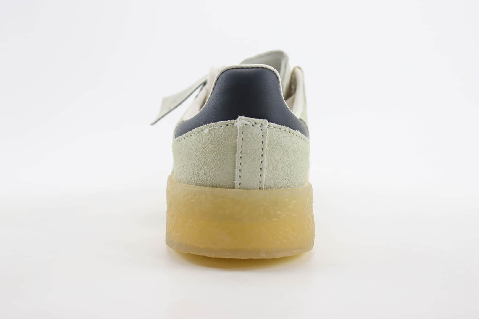 阿迪达斯KITH x Clarks x adidas originals Samba纯原版本桑巴米黑色德训鞋 莆田复刻鞋货源 货号：IE4033