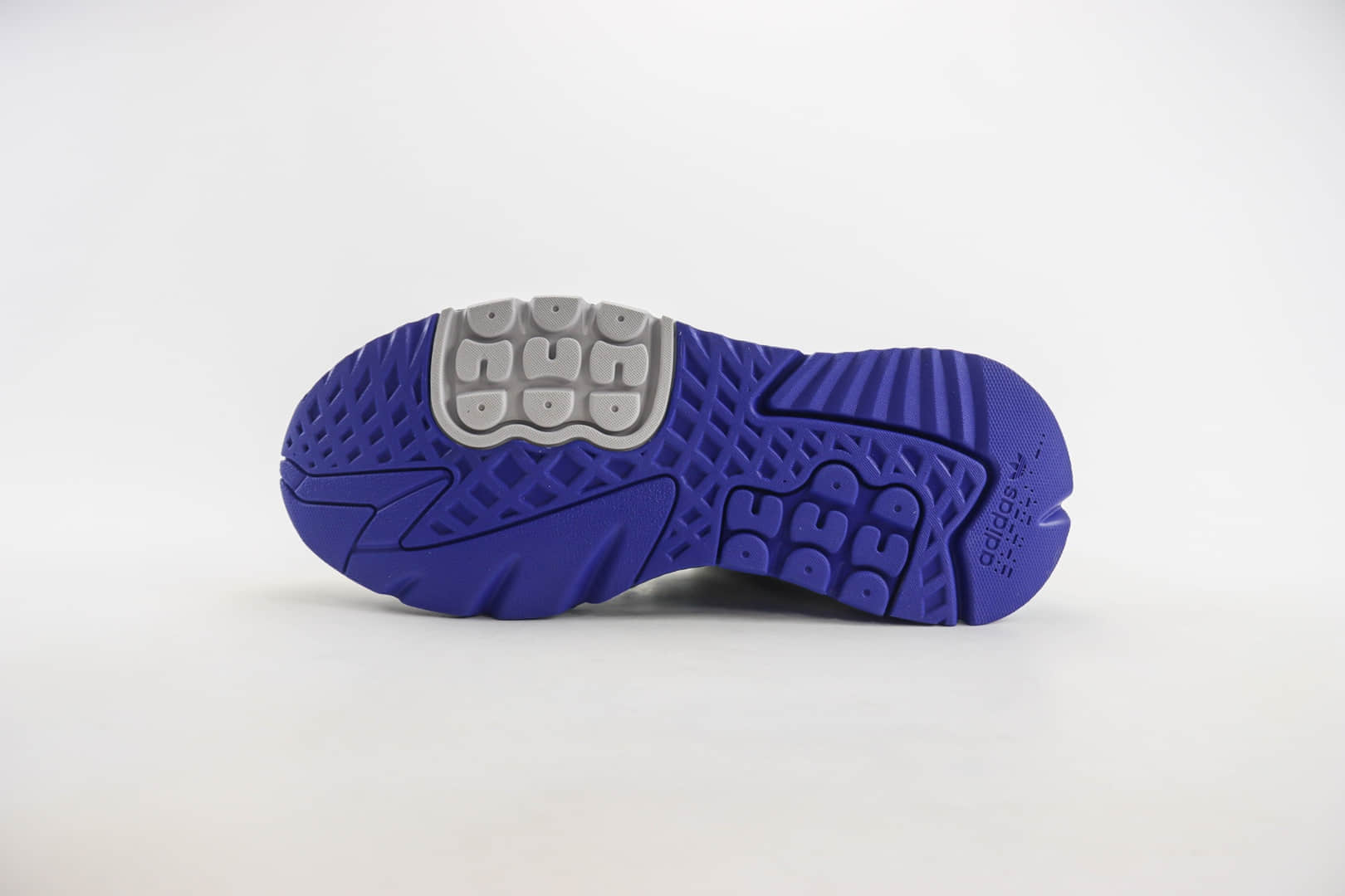 阿迪达斯adidas Nite Jogger纯原版本夜行者灰黑蓝复古跑鞋 莆田阿迪达斯批发 货号：H01716