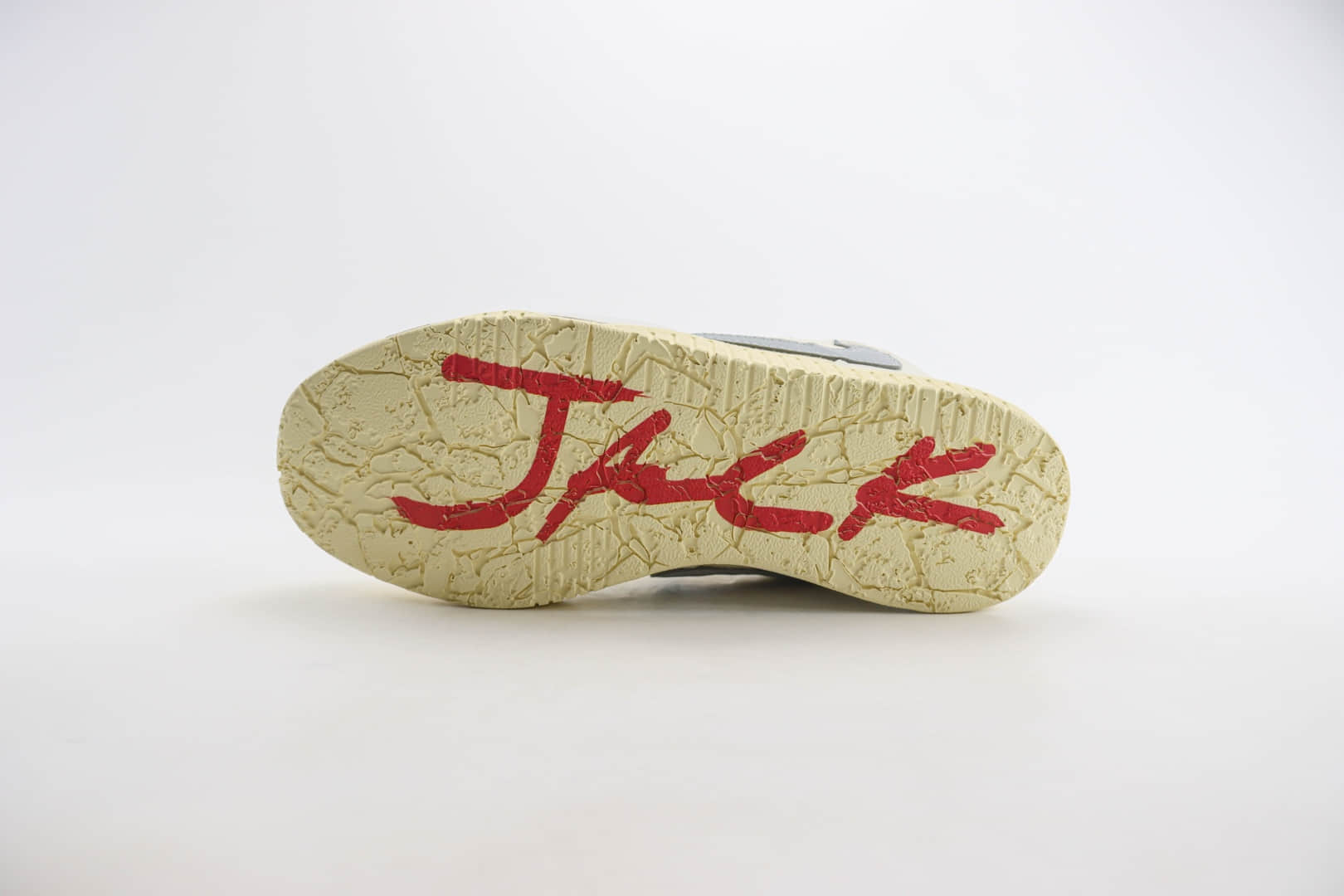 乔丹Travis Scott x Jordan Jumpman Cut The Check纯原版本TS联名奶白灰倒钩复古篮球鞋 莆田AJ货源 货号:FZ8117-003