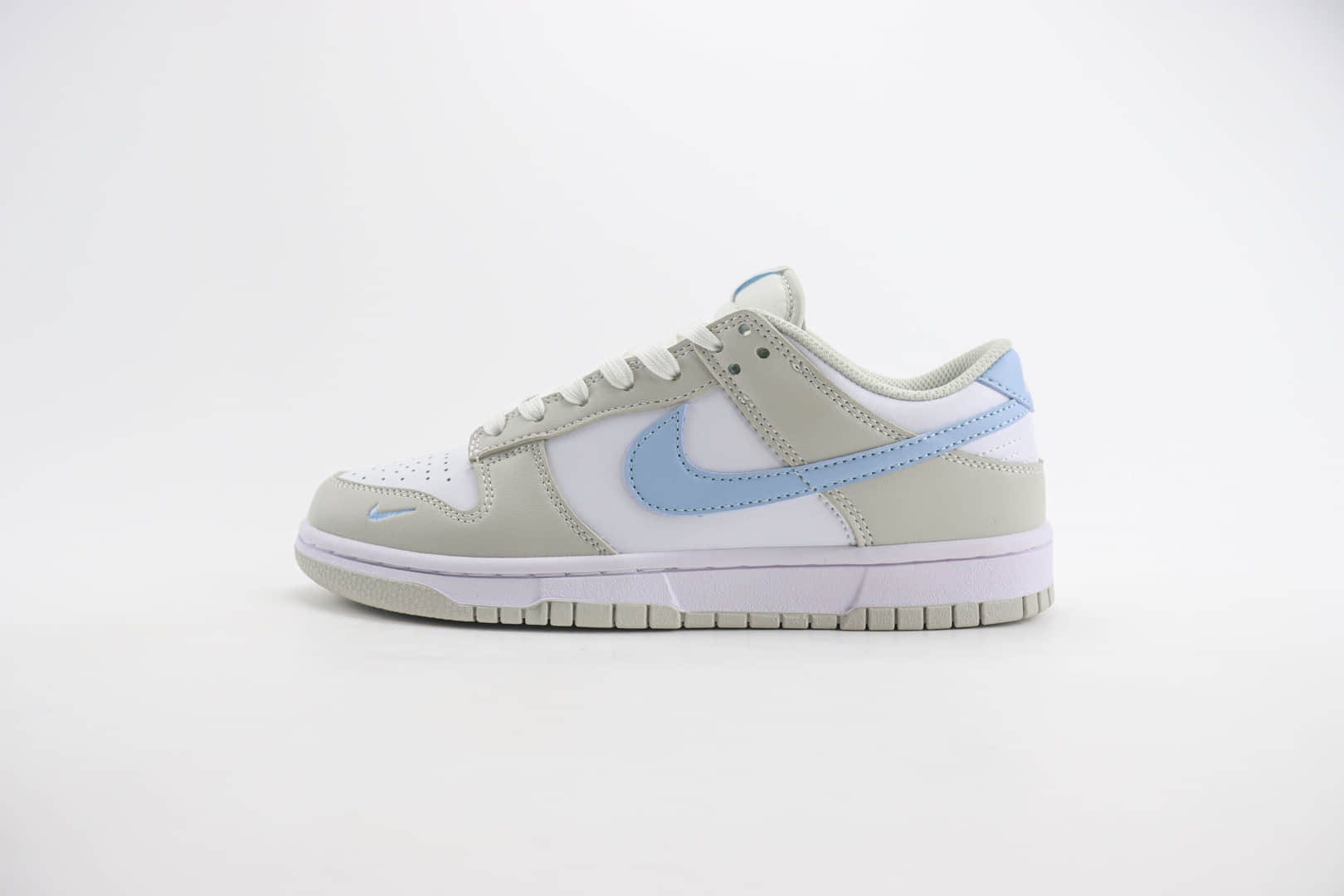 耐克Nike SB Dunk Low纯原版本低帮SB Dunk灰白蓝勾板鞋 莆田复刻鞋货源 货号:HF0023-100