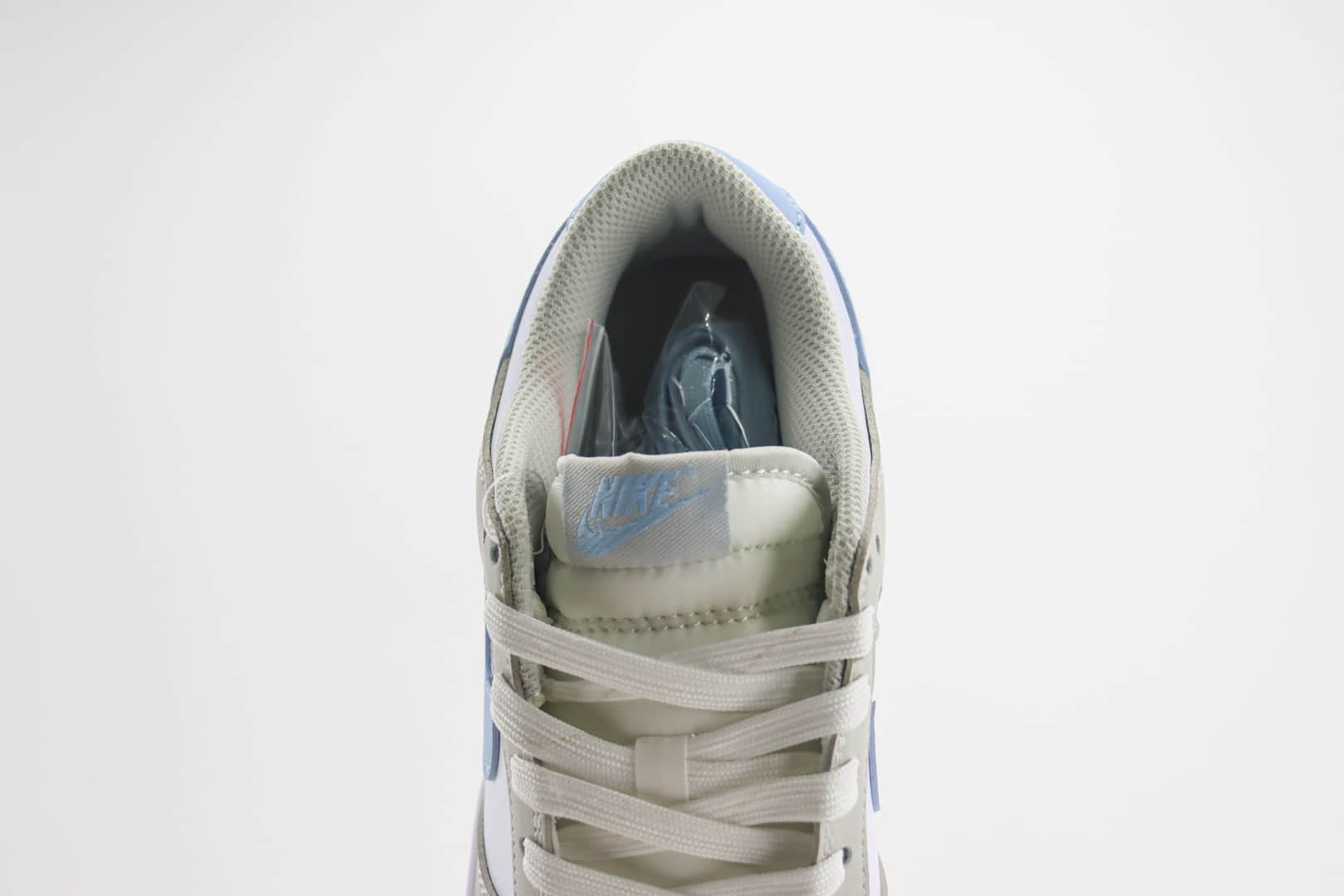 耐克Nike SB Dunk Low纯原版本低帮SB Dunk灰白蓝勾板鞋 莆田复刻鞋货源 货号:HF0023-100