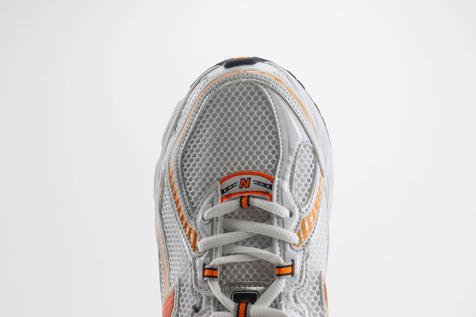 新百伦New Balance 740纯原版本NB740白橙色复古跑鞋 莆田新百伦货源 货号：MR740SE