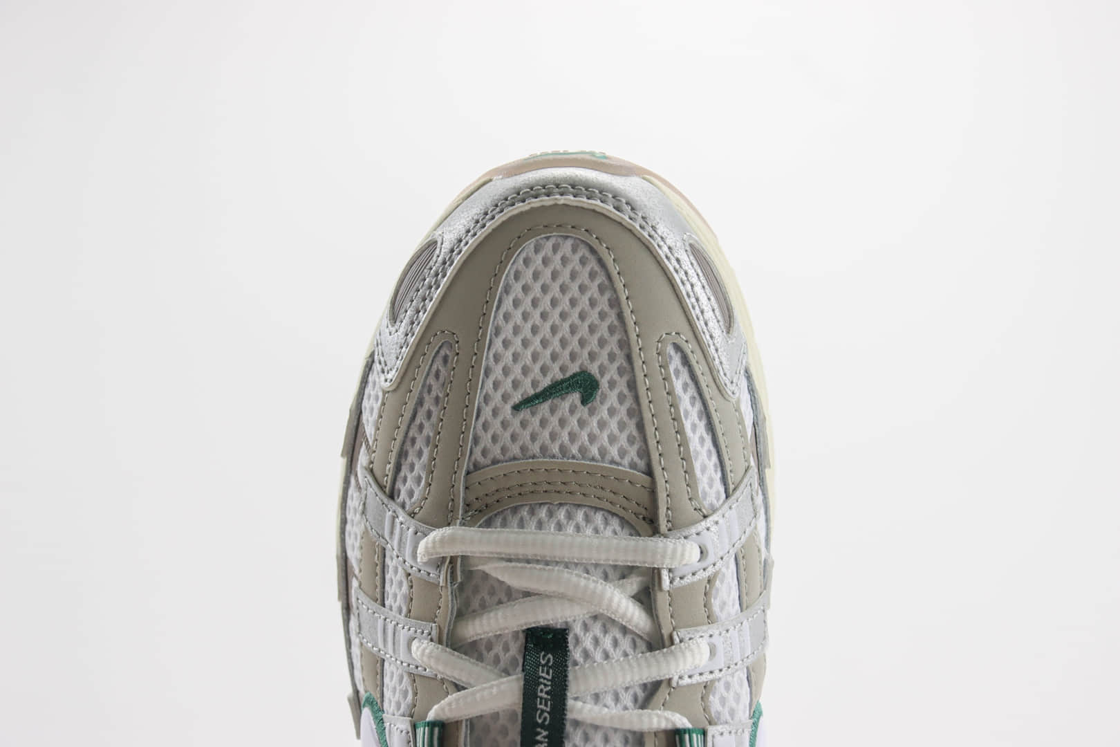 耐克Nike Initiator Running P-6000纯原版本白灰绿韩系老爹鞋 莆田耐克批发 货号：HF4308-072