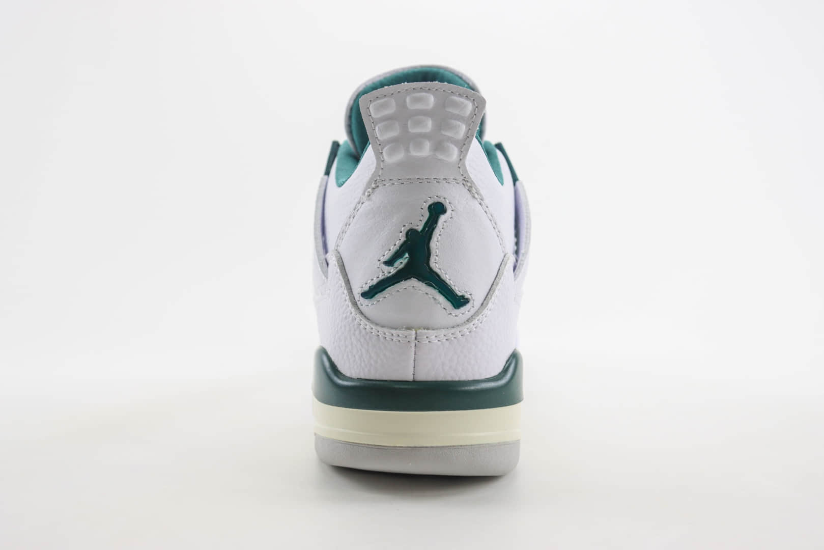乔丹Air Jordan 4 Retro纯原版本AJ4白绿色篮球鞋 莆田AJ货源 货号：FQ8138-103