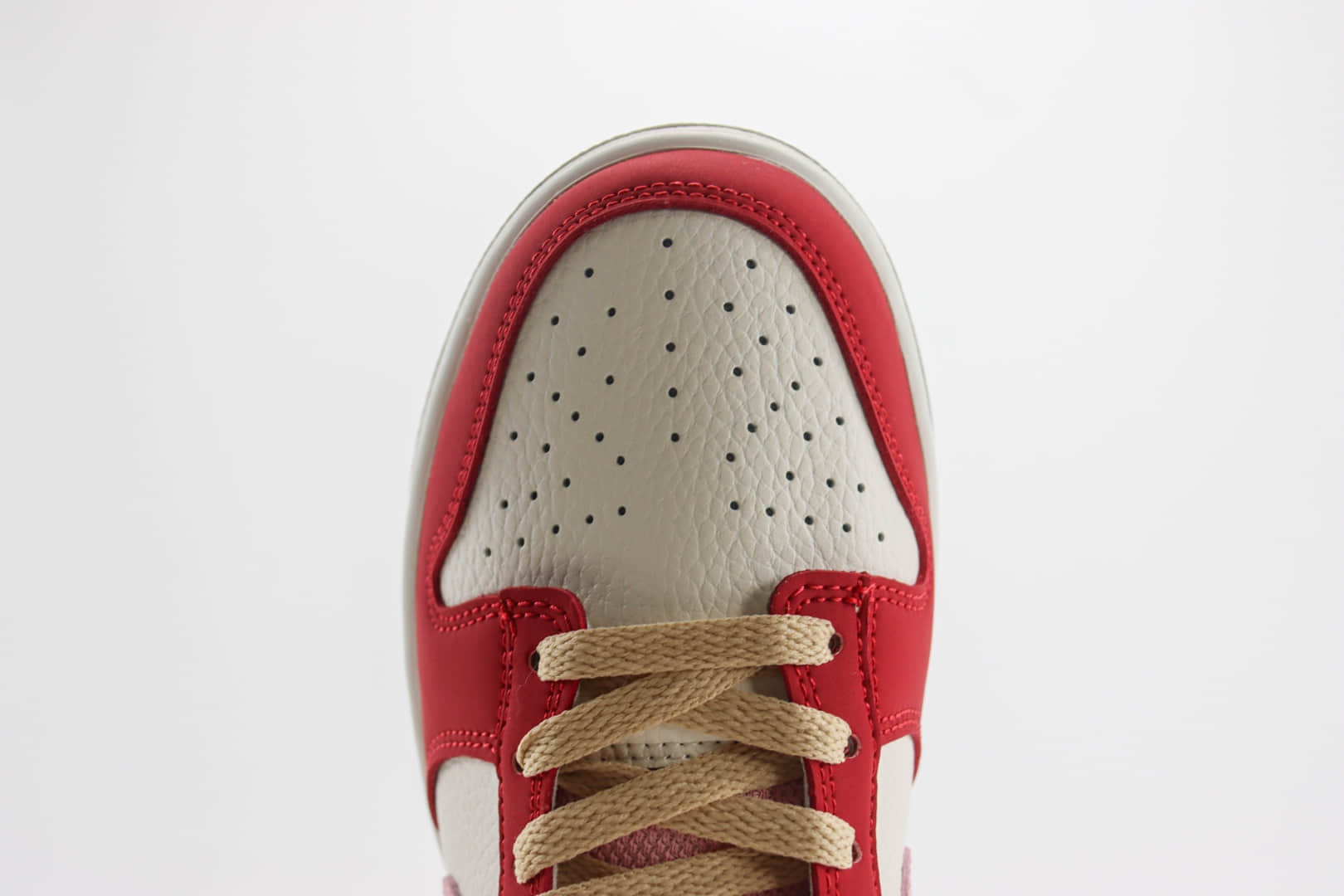 耐克Nike Dunk Low纯原版本低帮Dunk情人节白红粉板鞋 莆田复刻鞋工厂 货号:FB7910-600