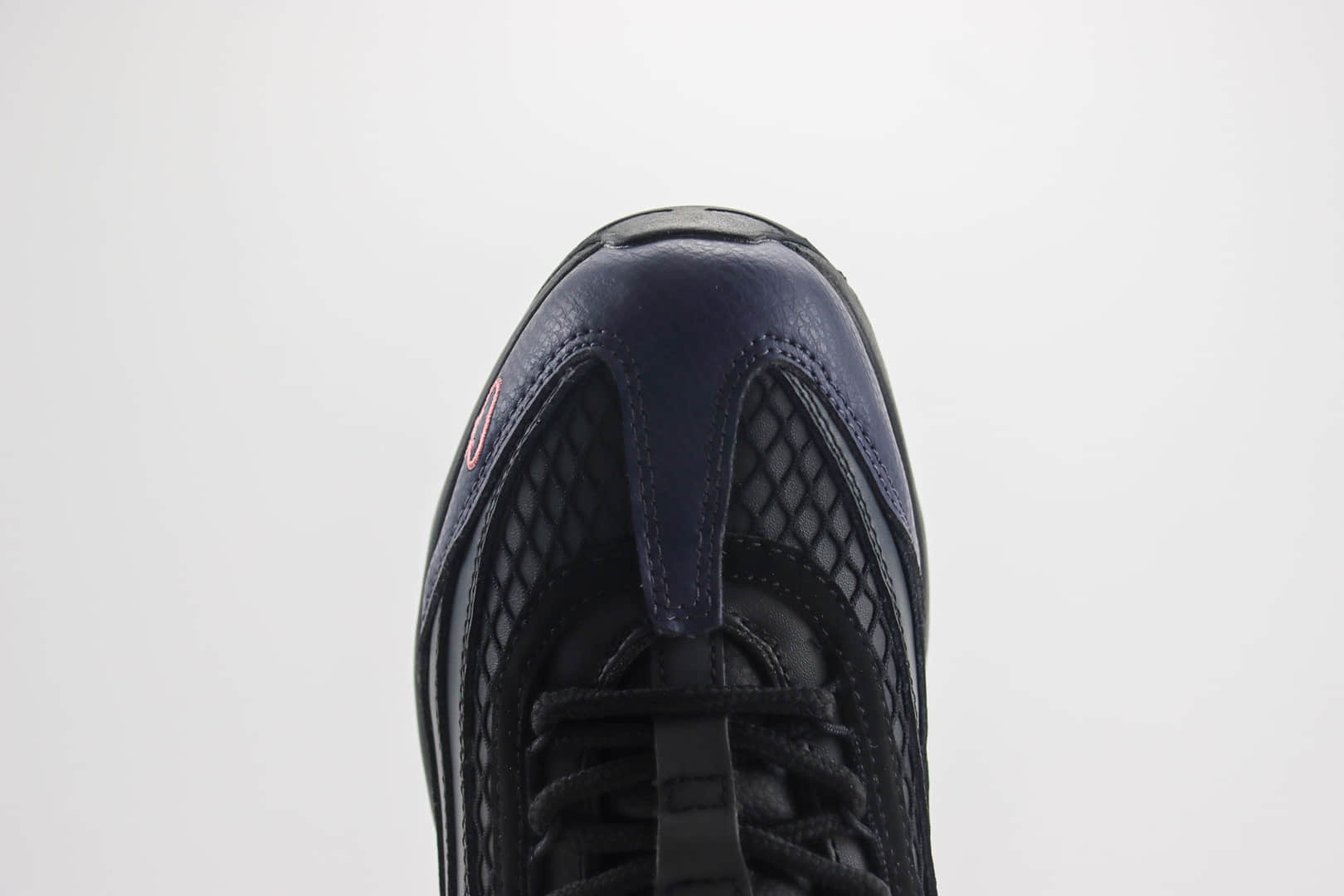 耐克Nike Air Max 95纯原版本黑紫色气垫跑鞋 莆田耐克货源 货号:FB2709-001