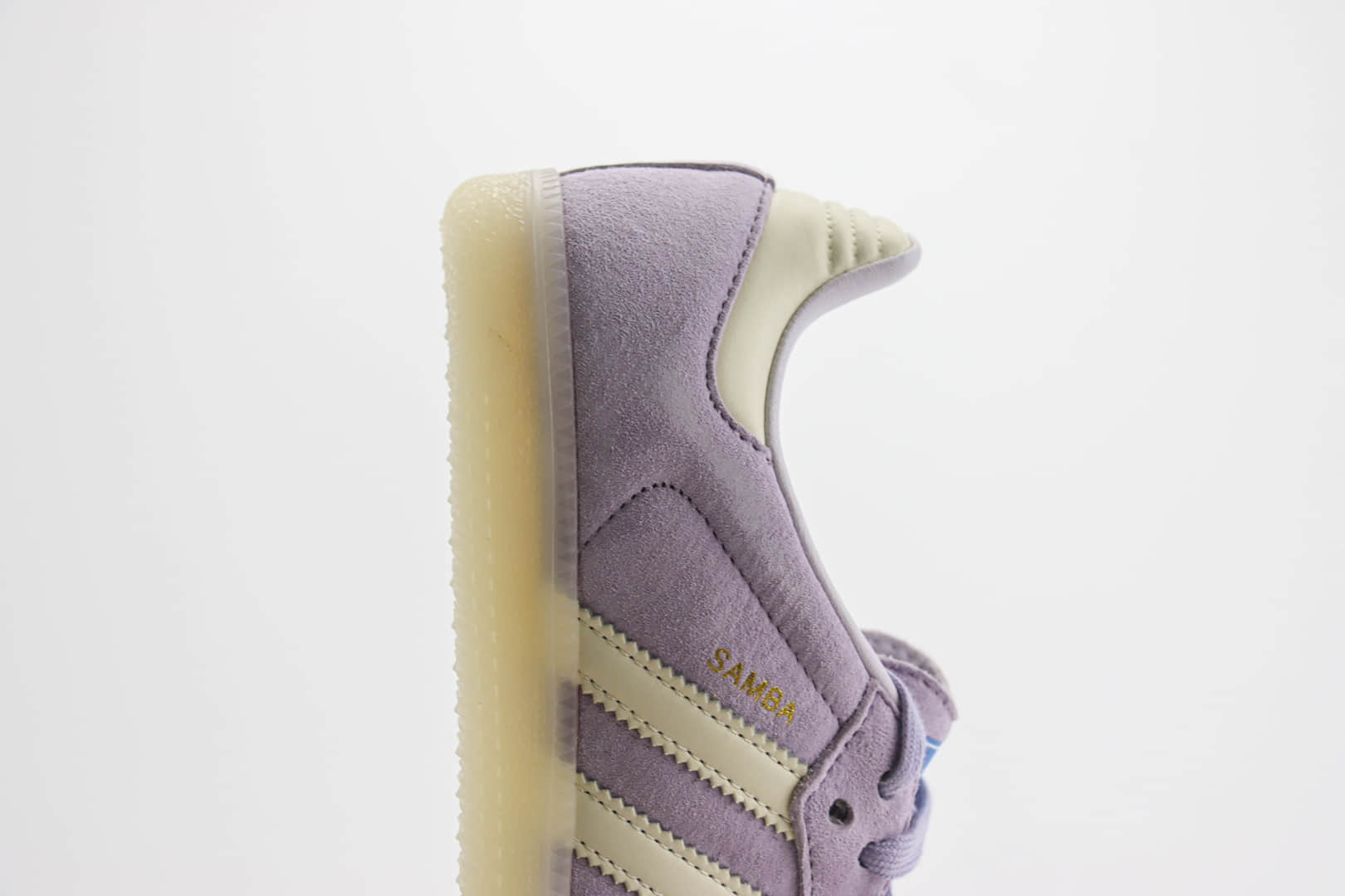 阿迪达斯adidas originals Samba OG纯原版本桑巴香芋紫板鞋 莆田阿迪达斯代理 货号:IG6176