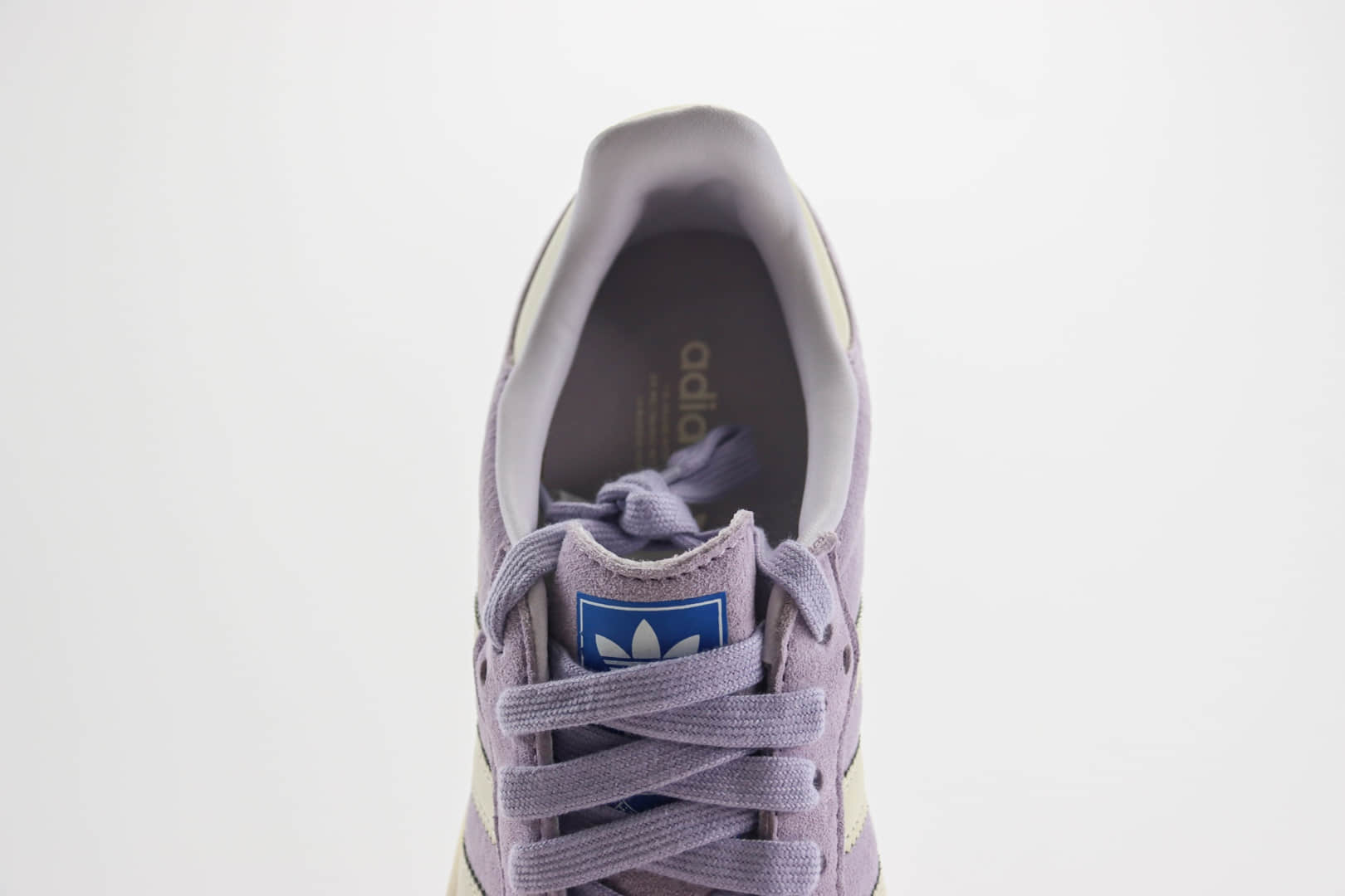 阿迪达斯adidas originals Samba OG纯原版本桑巴香芋紫板鞋 莆田阿迪达斯代理 货号:IG6176