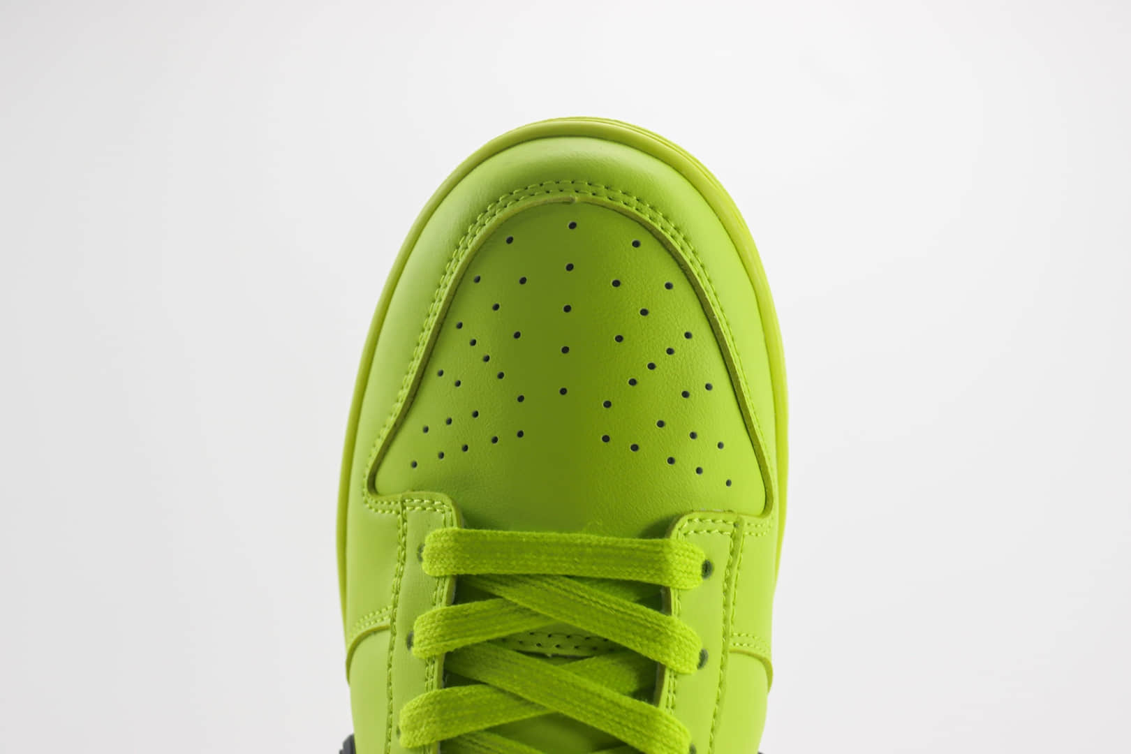 耐克Bape x AMBUSH x Nike SB Dunk Low纯原版本猿人头三方联名SB Dunk荧光绿立体飞钩板鞋 莆田耐克工厂 货号：XX2025-331