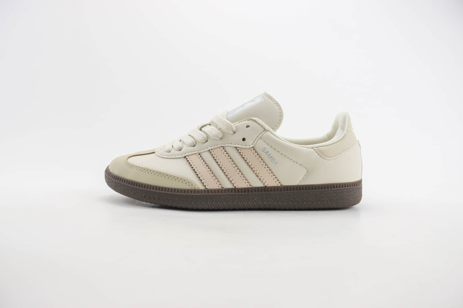 阿迪达斯adidas originals Samba纯原版本桑巴米粉色板鞋 莆田阿迪达斯货源 货号:IH2751