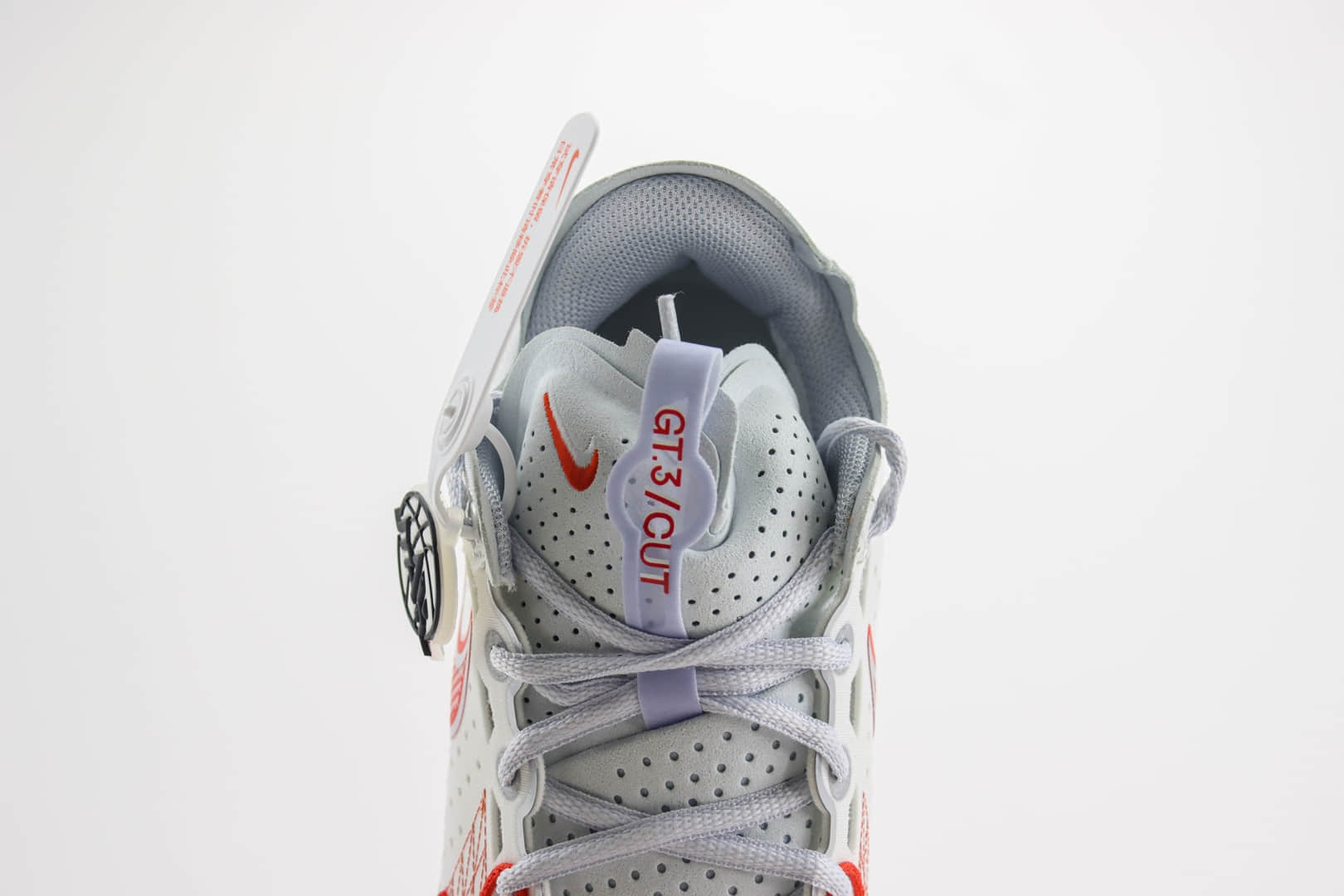 耐克Nike Air Zoom G.T.Cut 3 EP纯原版本白红GT3实战篮球鞋 莆田耐克货源 货号:DV2918-101