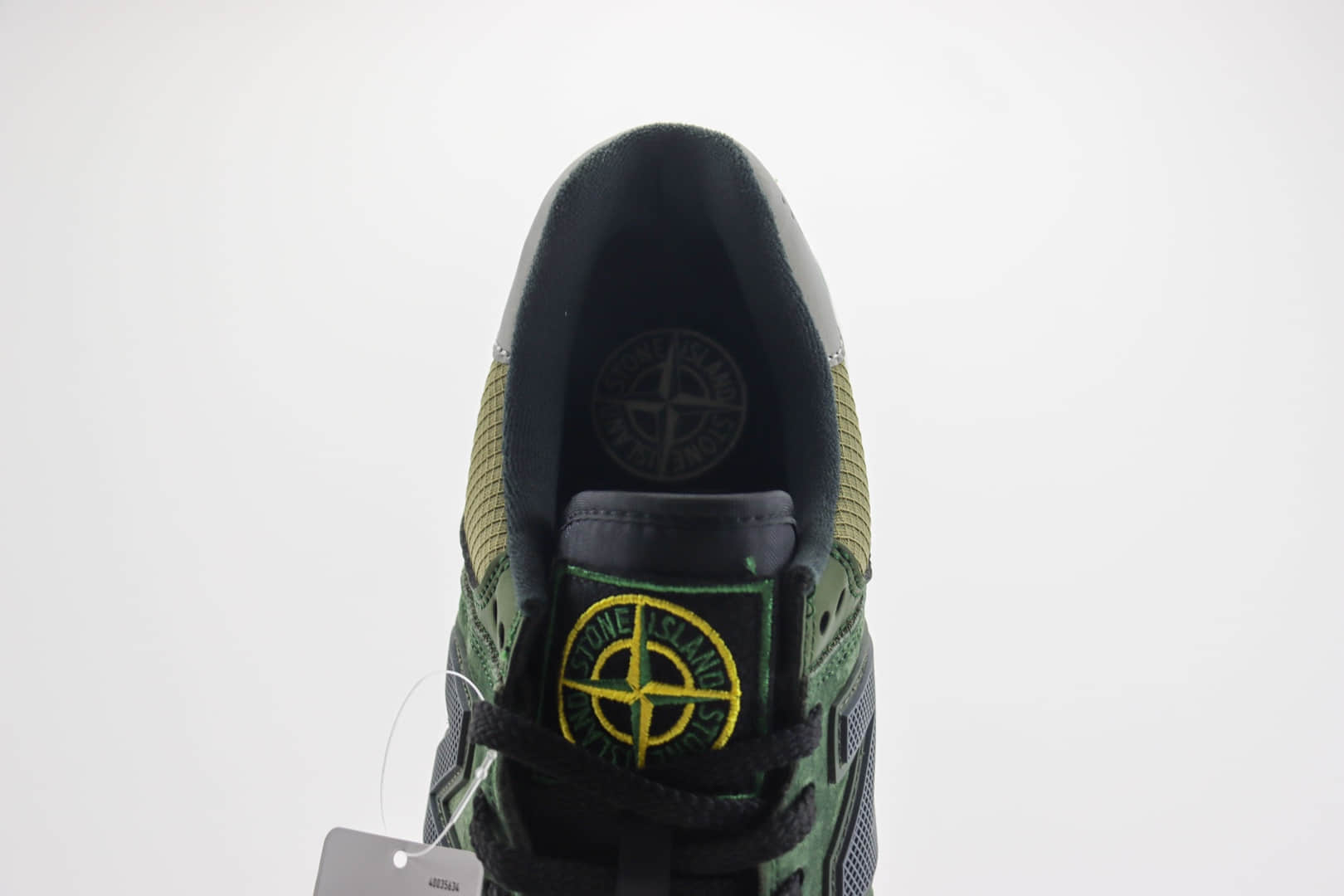 新百伦New Balance 574纯原版本墨绿色NB574复古运动鞋 莆田新百伦货源 货号：U574LGIL