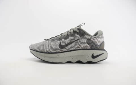 耐克Nike Motiva纯原版本灰色波浪缓震跑鞋 莆田复刻鞋货源 货号：DV1237-002