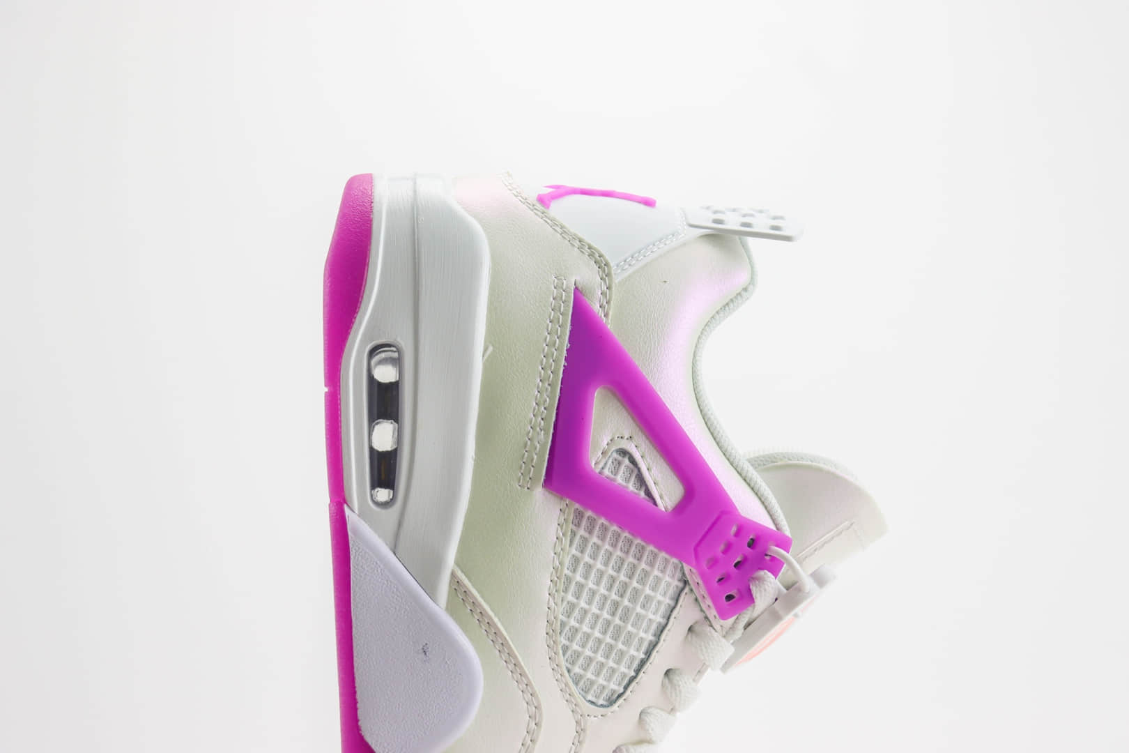 乔丹Air Jordan 4 Retro纯原版本温变AJ4白紫色篮球鞋 莆田AJ货源 货号：FQ1314-151