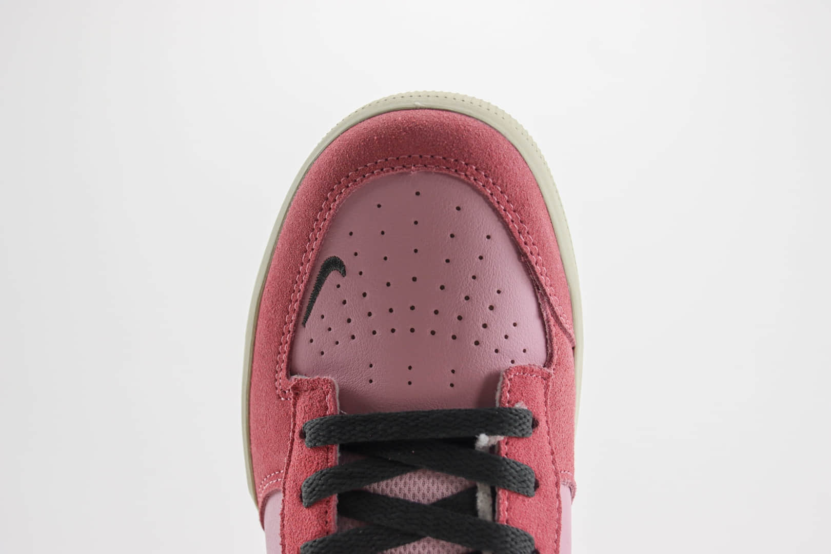 耐克Nike SB Force 58纯原版本粉黑色板鞋 莆田耐克代理 货号:FN8894-621