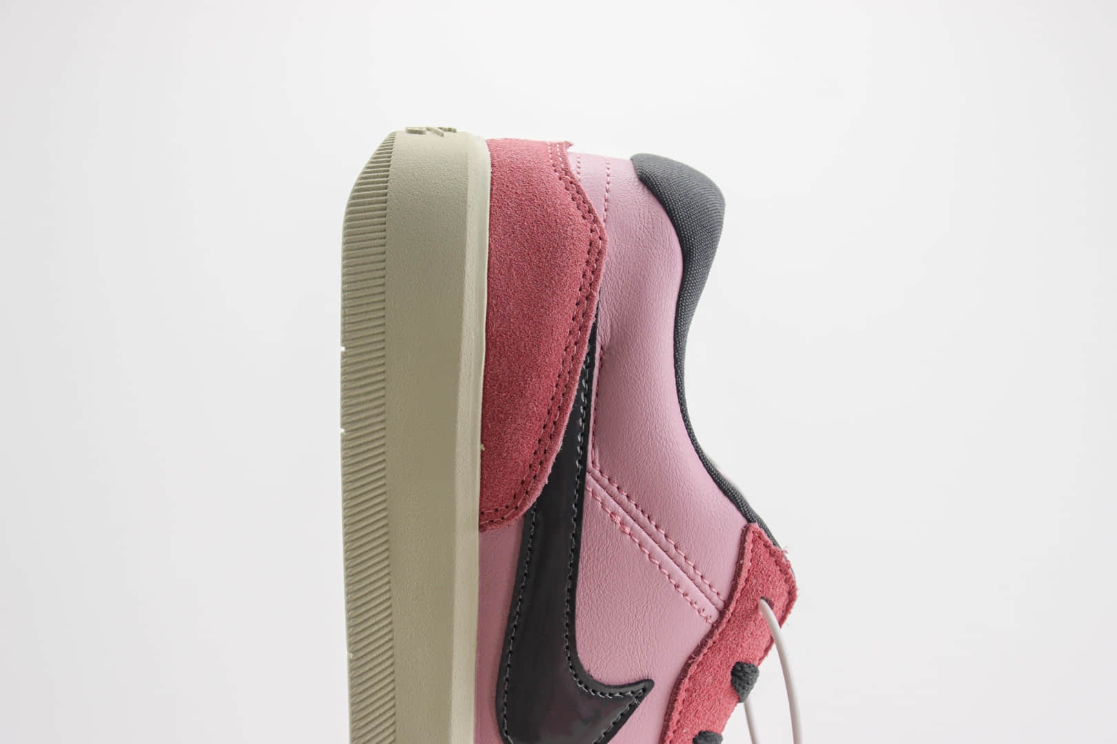 耐克Nike SB Force 58纯原版本粉黑色板鞋 莆田耐克代理 货号:FN8894-621