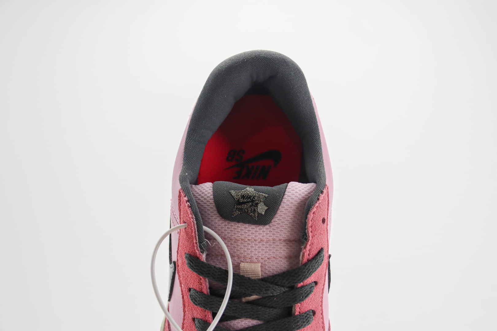 耐克Nike SB Force 58纯原版本粉黑色板鞋 莆田耐克代理 货号:FN8894-621