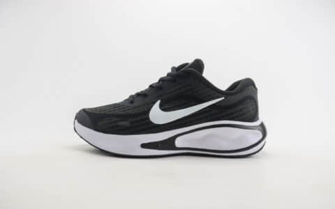耐克Nike Journey Run纯原版本黑白马拉松跑鞋 莆田耐克货源 货号：FN0228-001